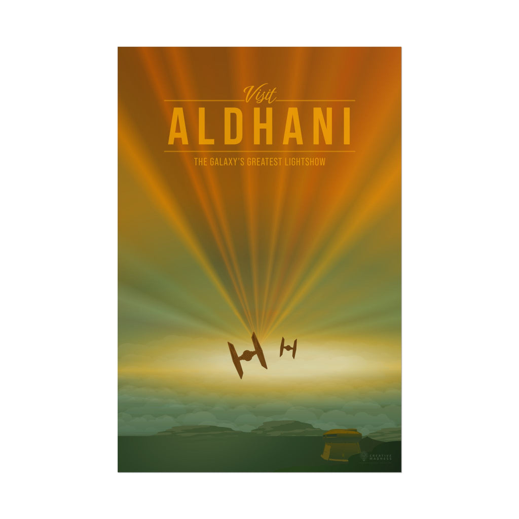 Aldhani Travel Poster