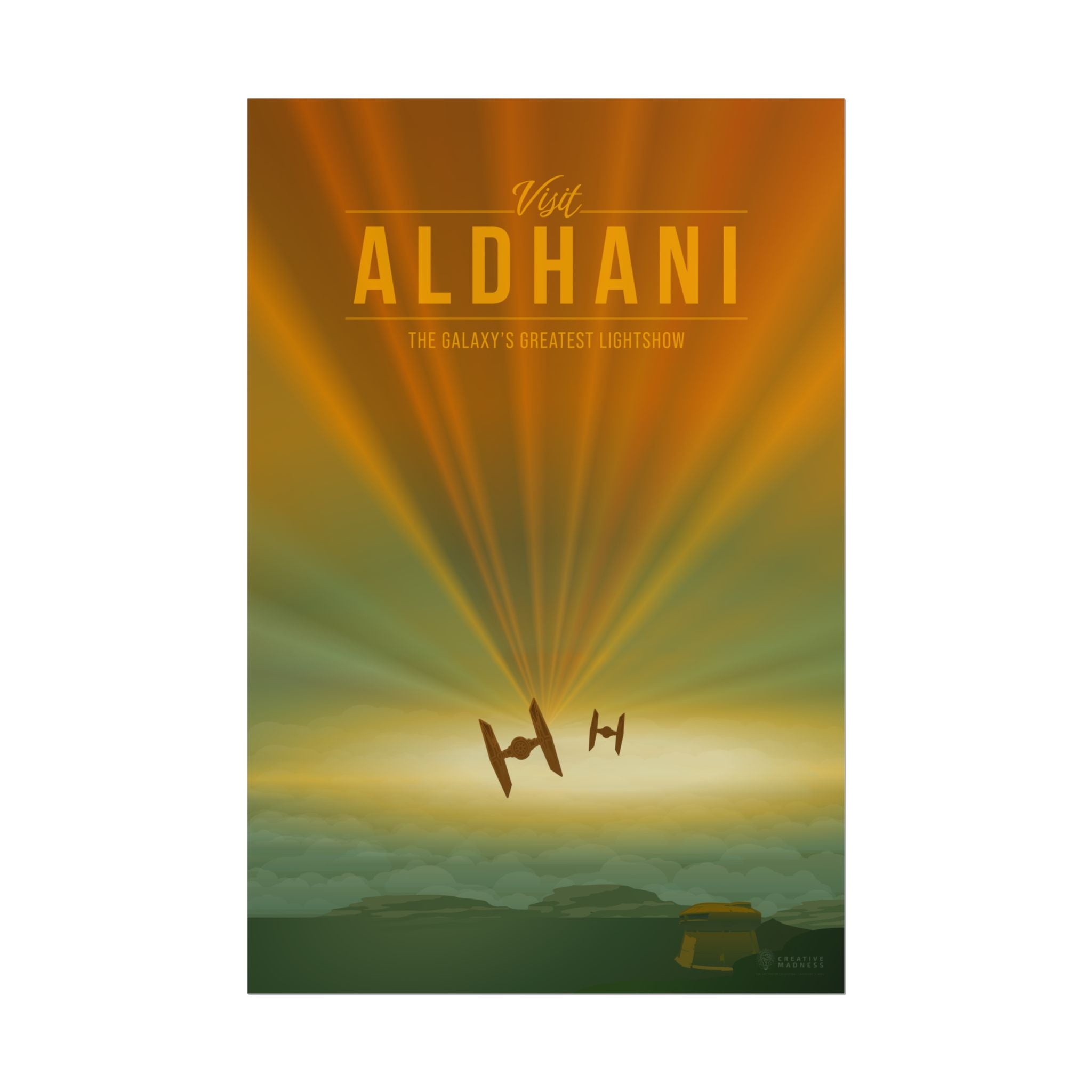 Aldhani Travel Poster