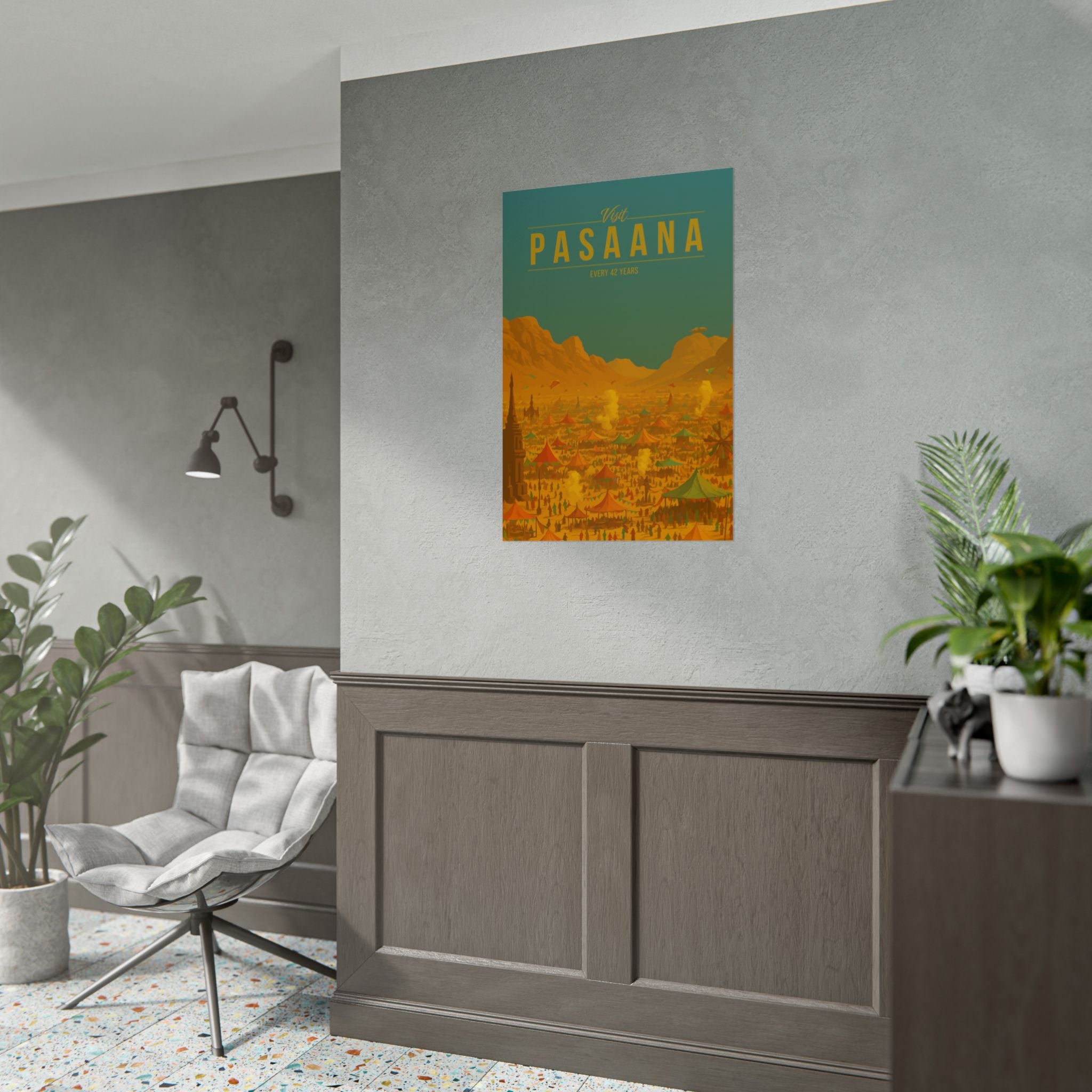 Pasaana Travel Poster