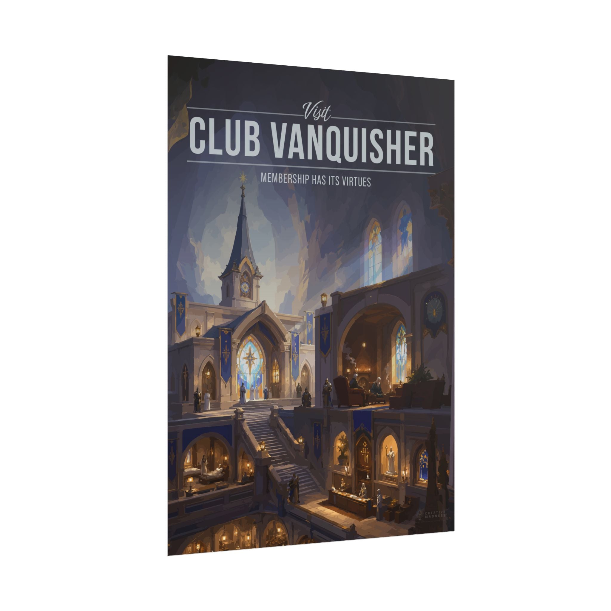 Club Vanquisher Travel Poster