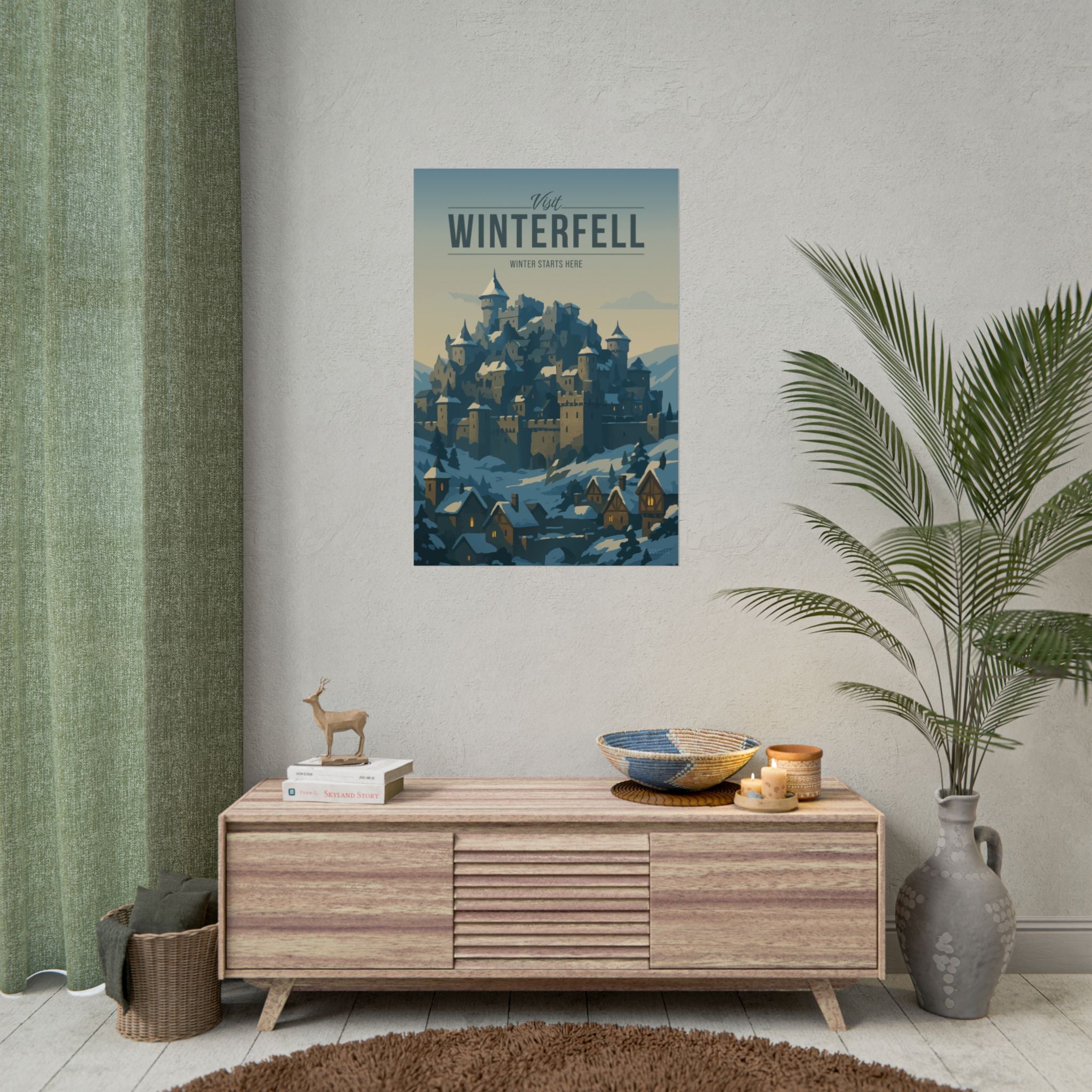 Winterfell Travel Poster