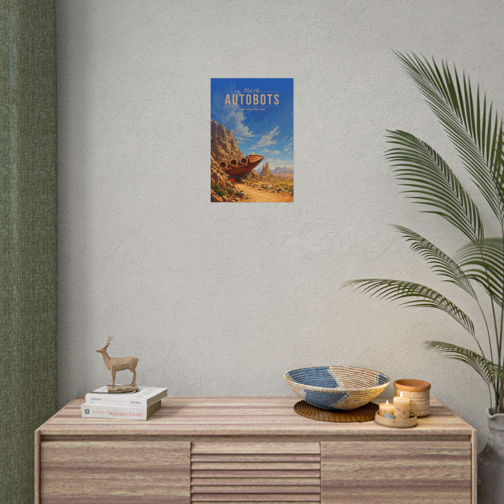 Autobots Travel Poster