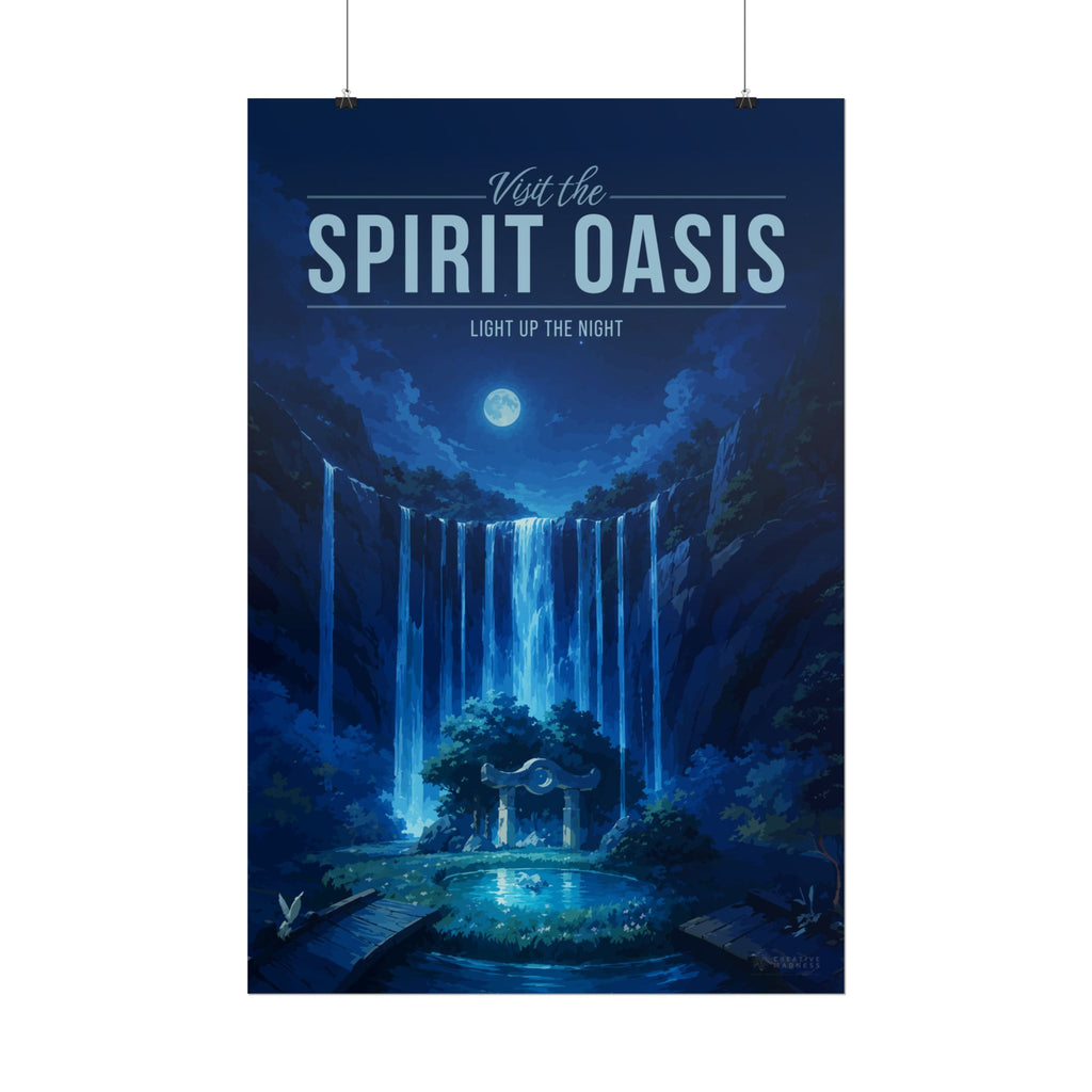 Spirit-Oasis Travel Poster
