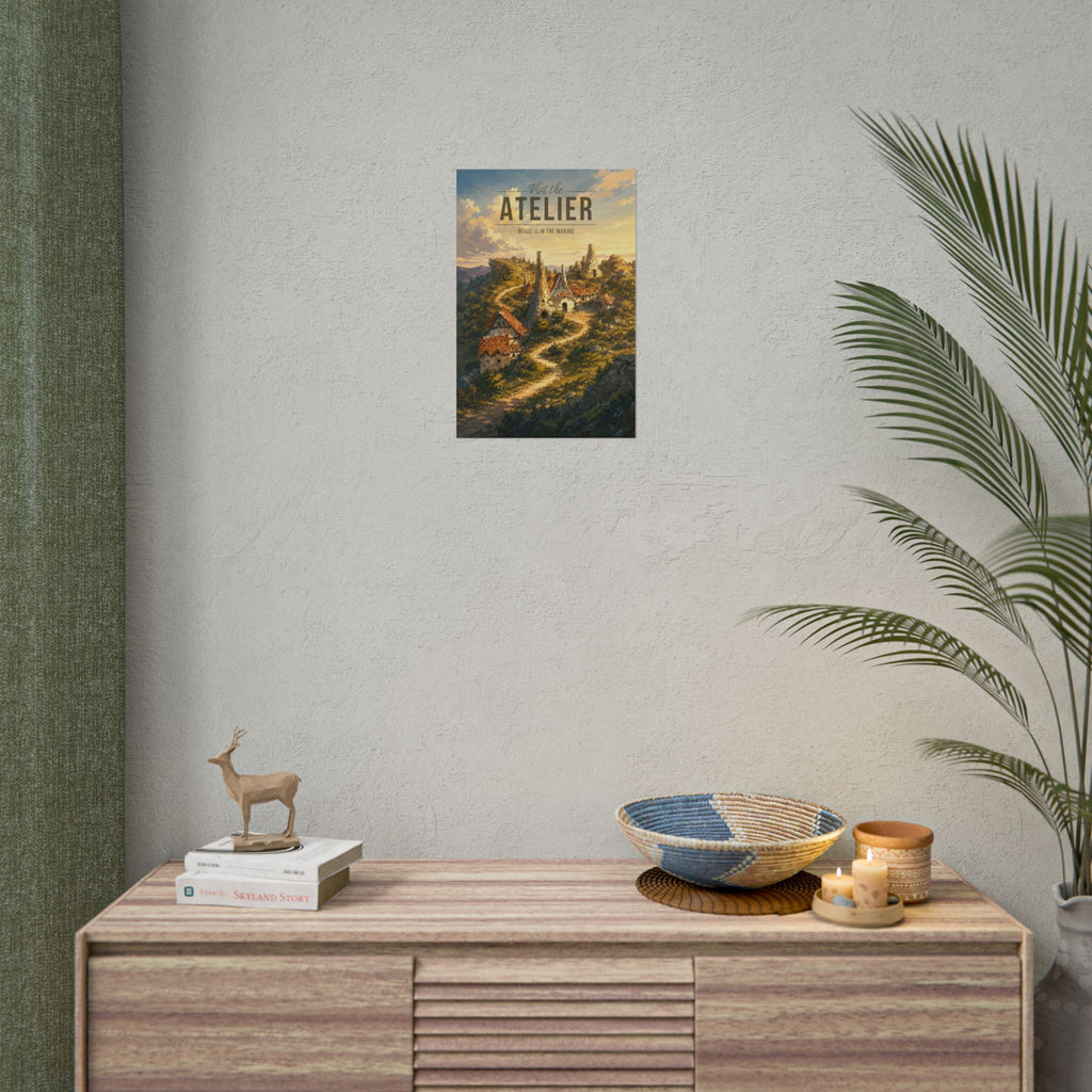 Atelier Travel Poster