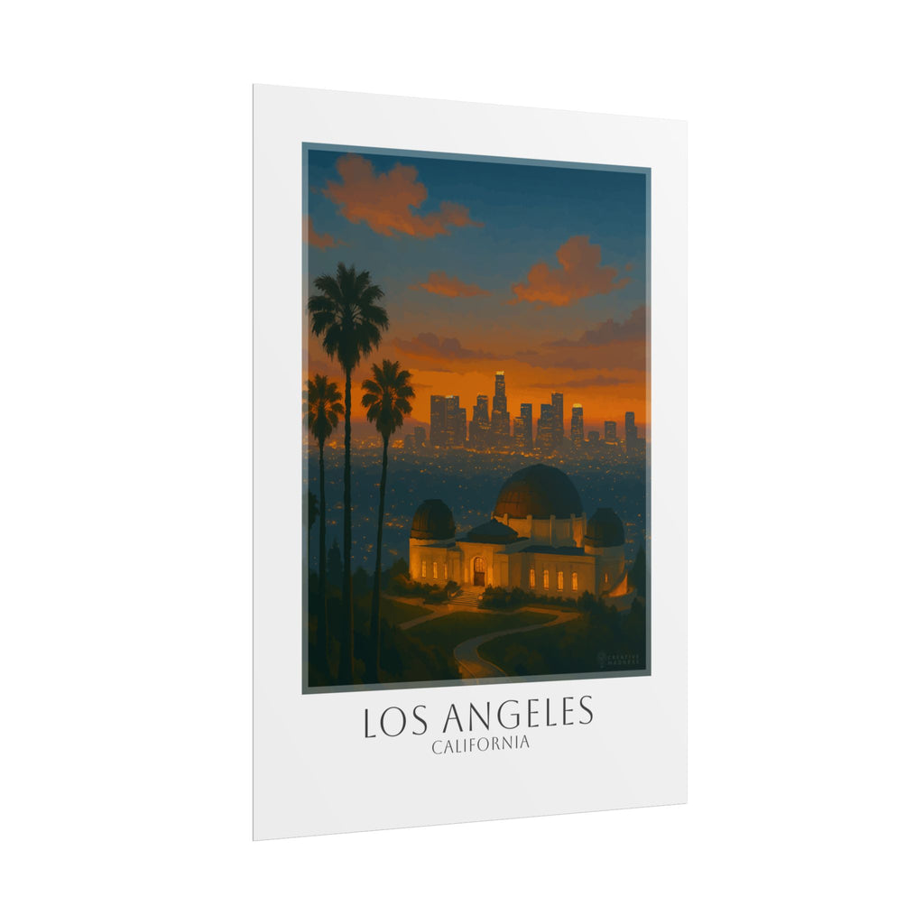 Los Angeles Travel Poster