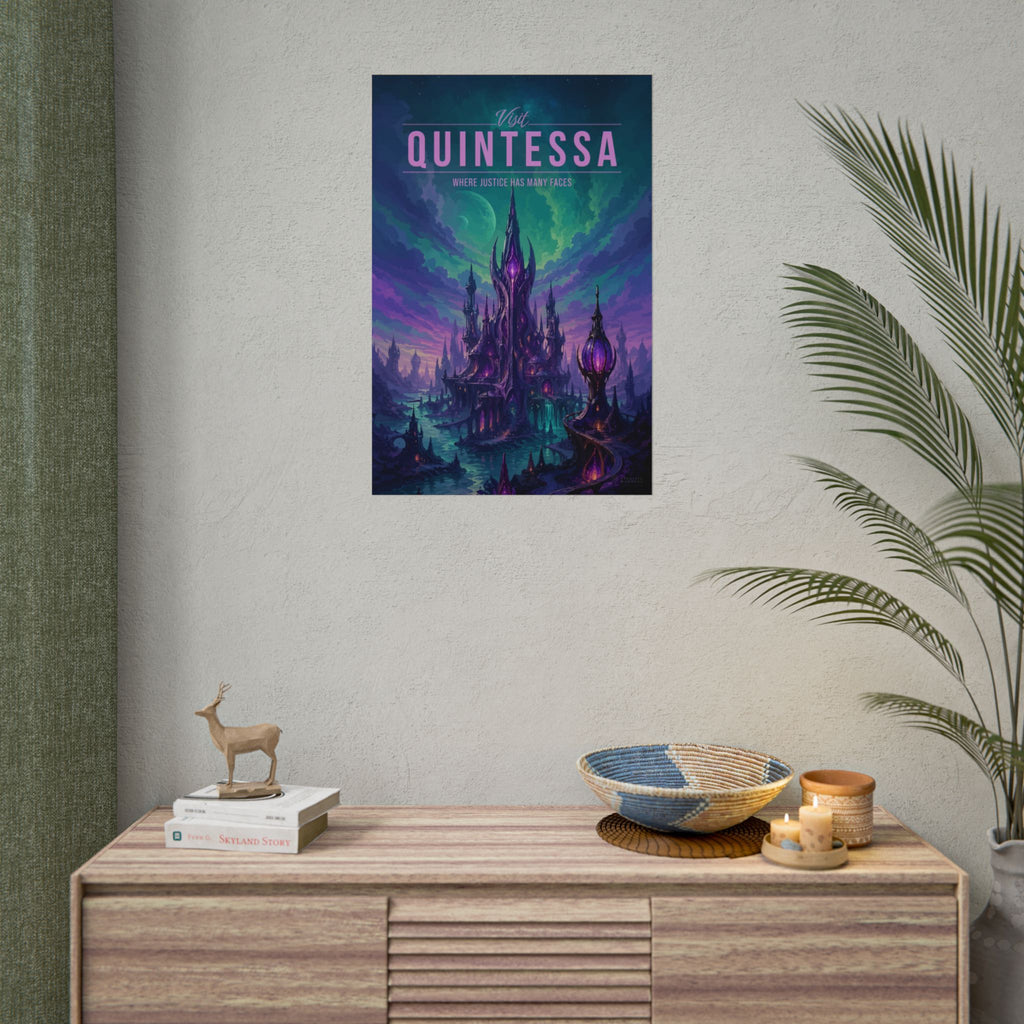 Quintessa Travel Poster