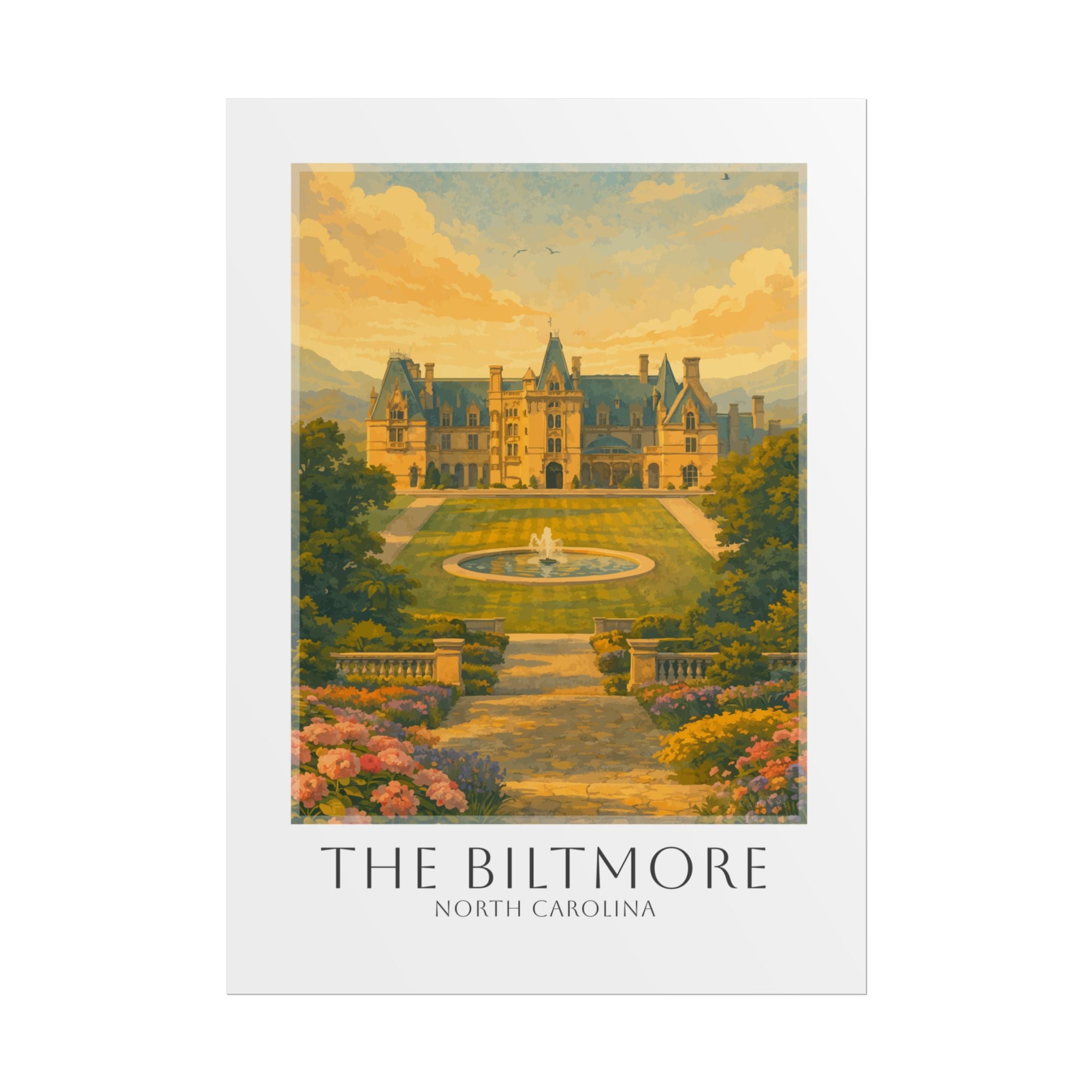 The Biltmore Travel Poster