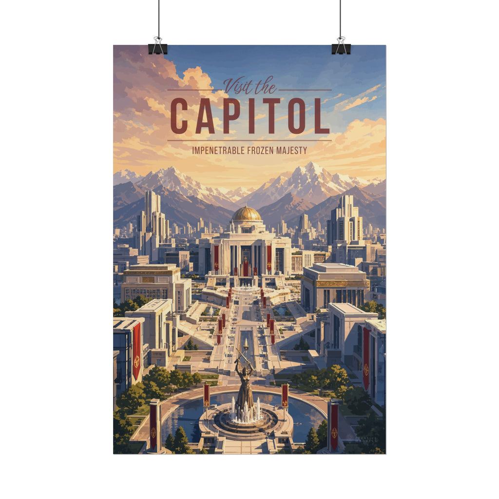 The Capitol Travel Poster