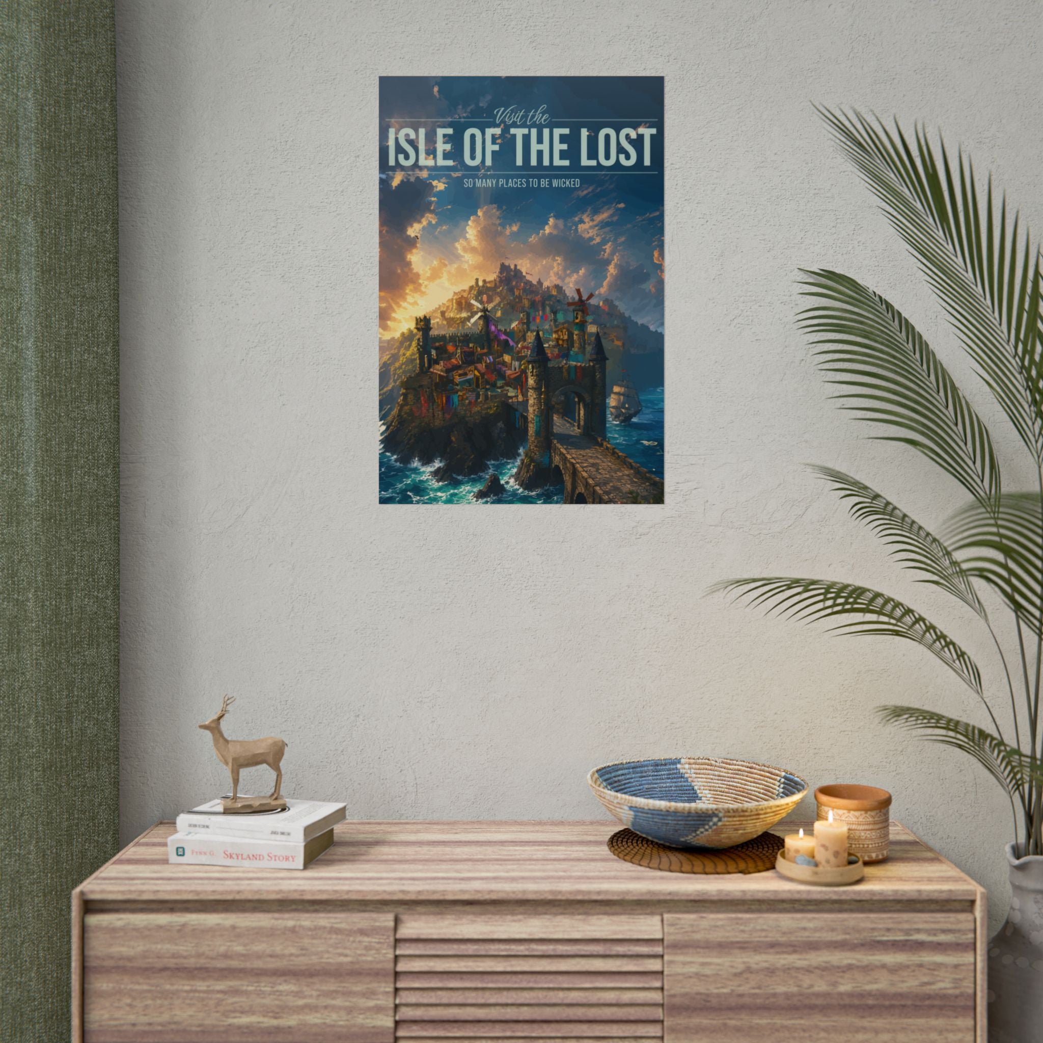 Isle Of The Lost Travel Poster