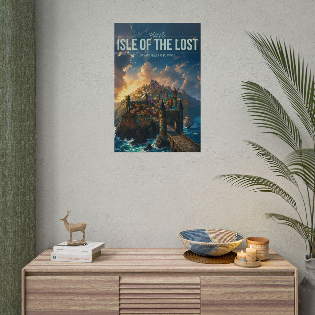 Isle Of The Lost Travel Poster