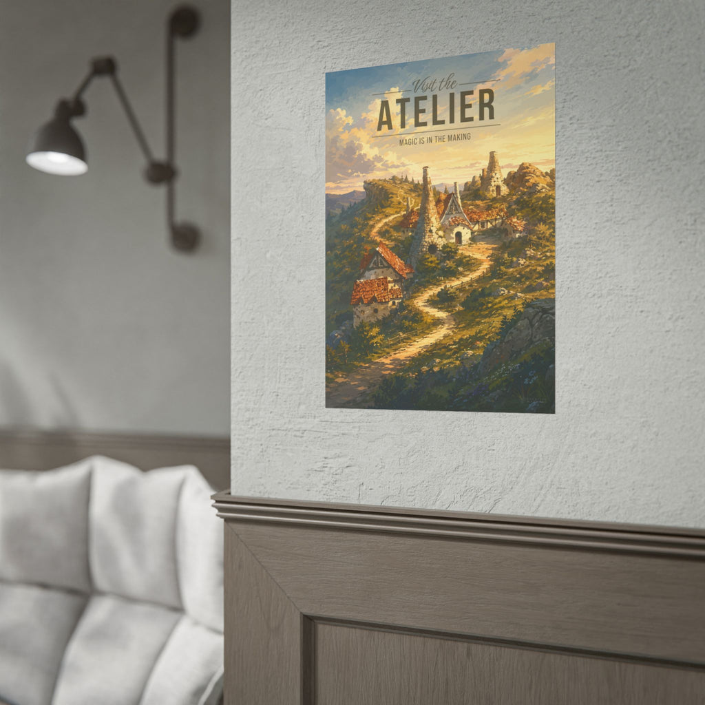 Atelier Travel Poster