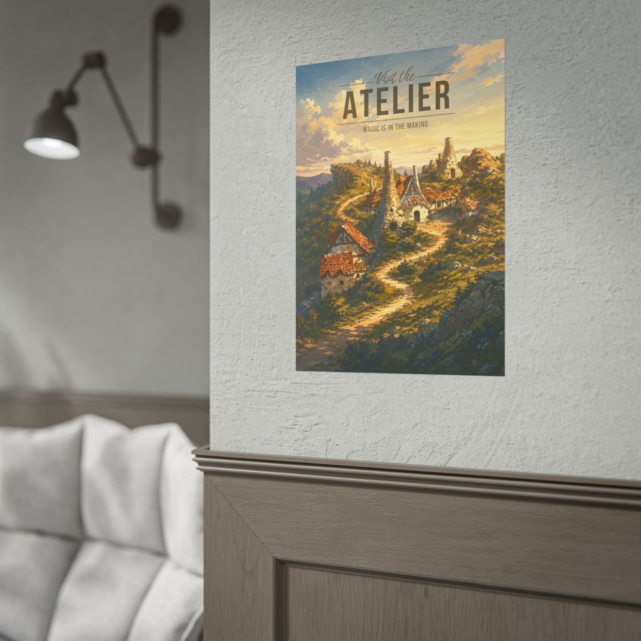 Atelier Travel Poster
