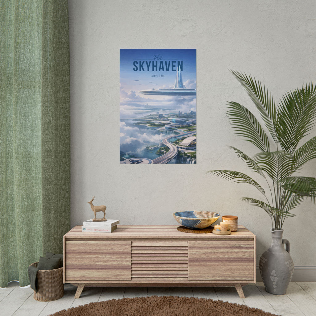 Skyhaven Travel Poster