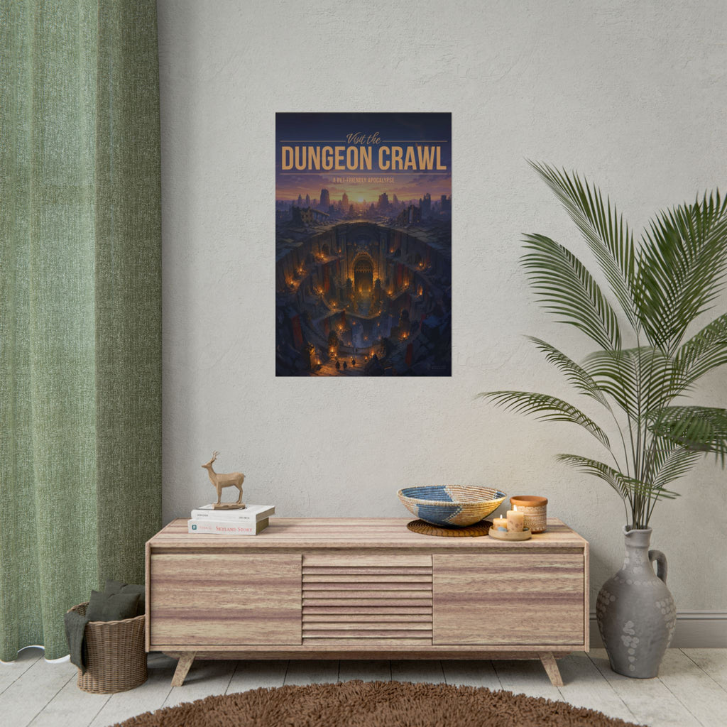 Dungeon Crawl Travel Poster