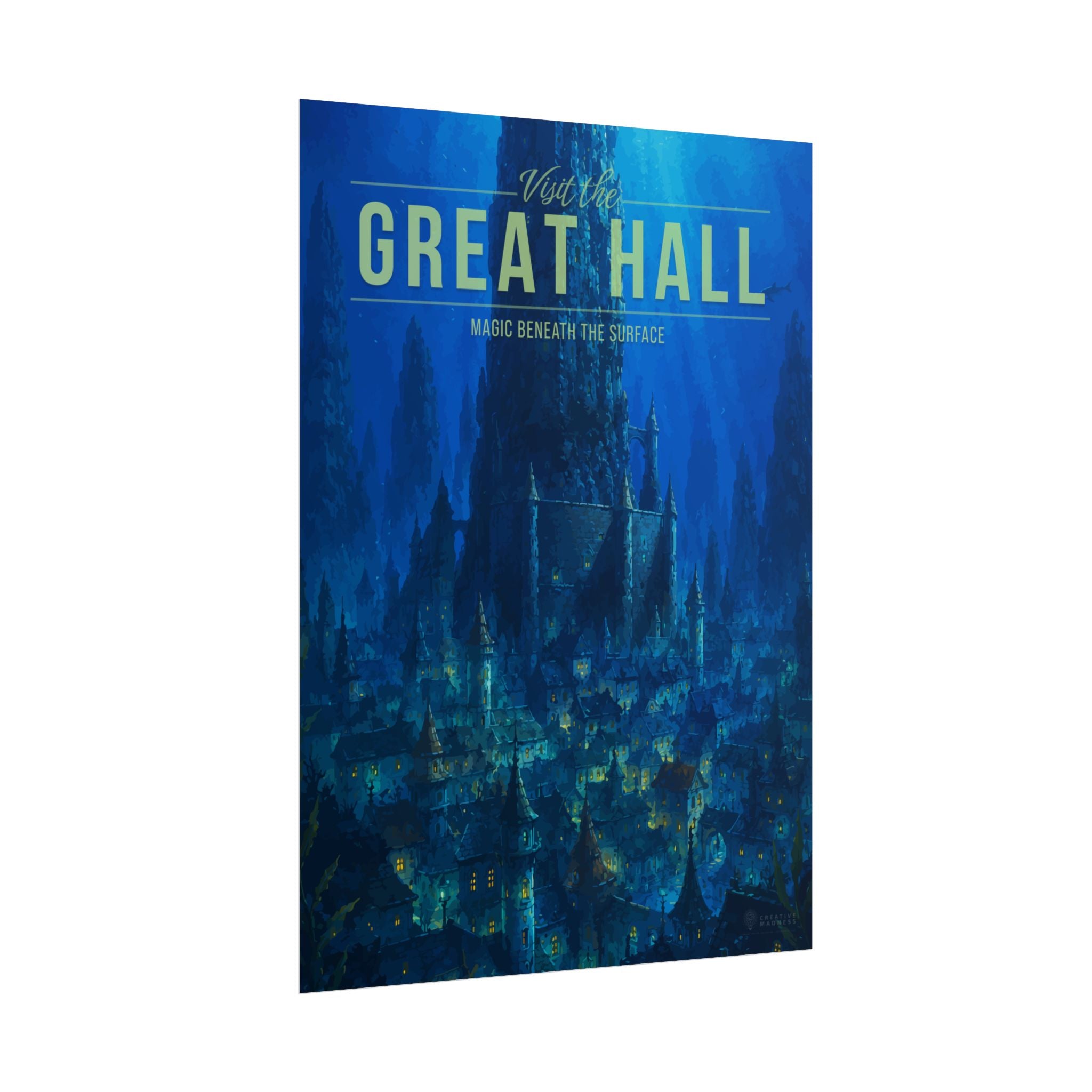 Great Hall Travel Poster