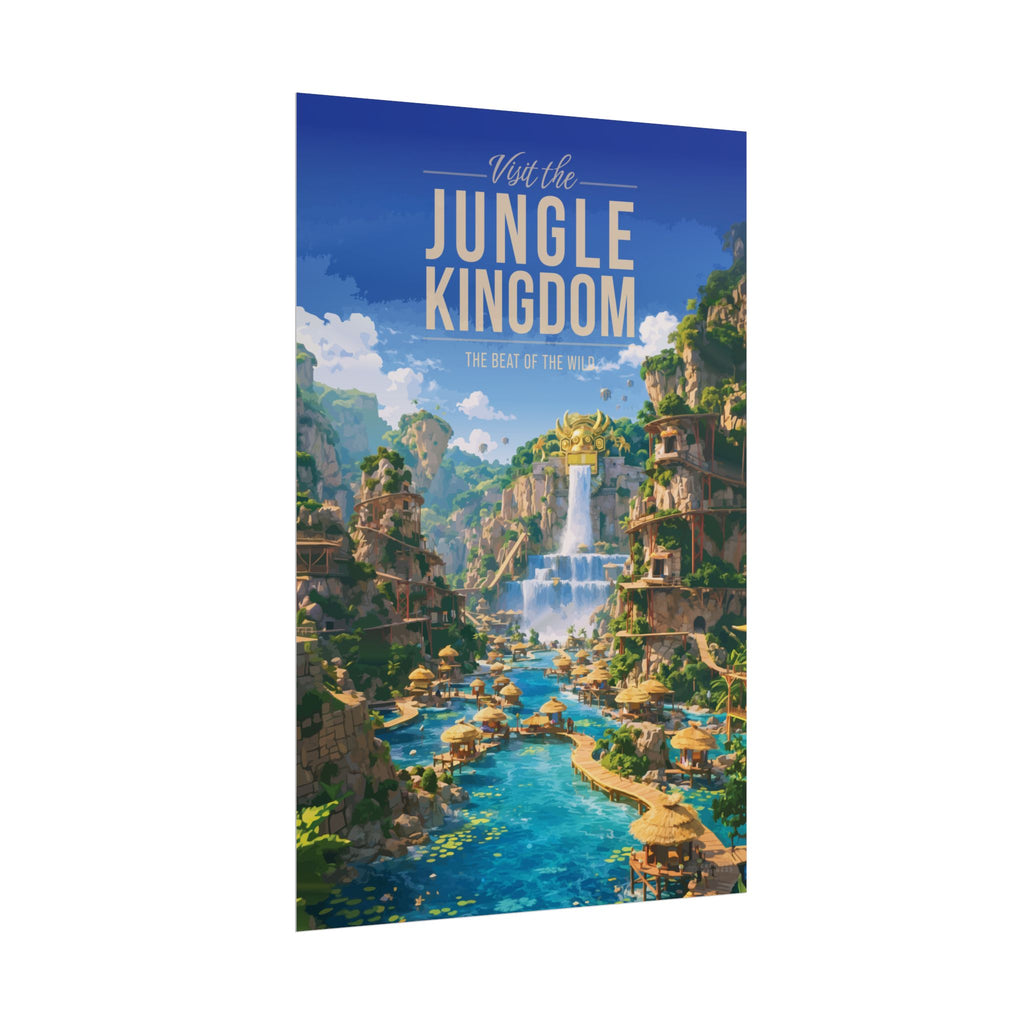 Jungle Kingdom Travel Poster