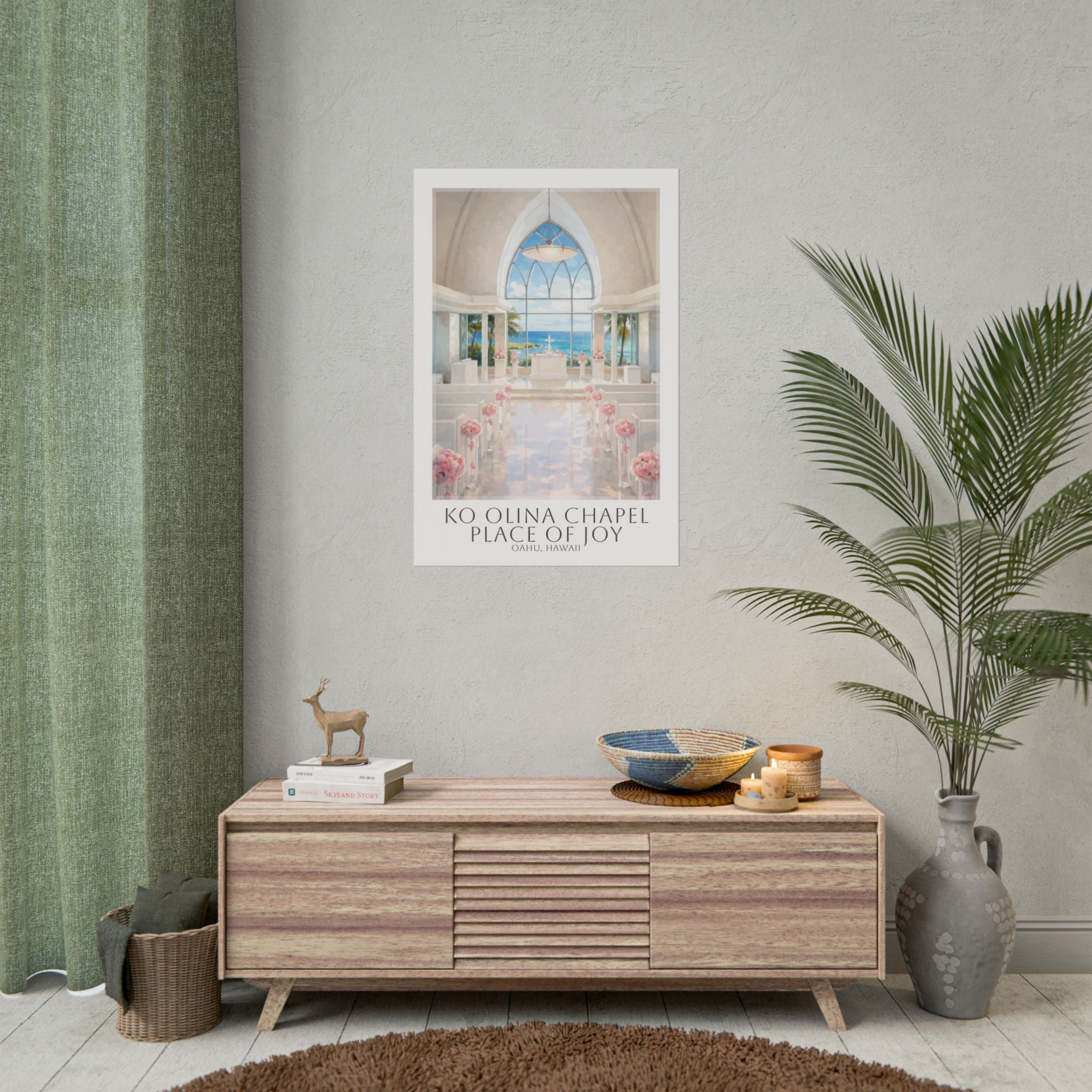 Ko Olina Chapel Travel Poster