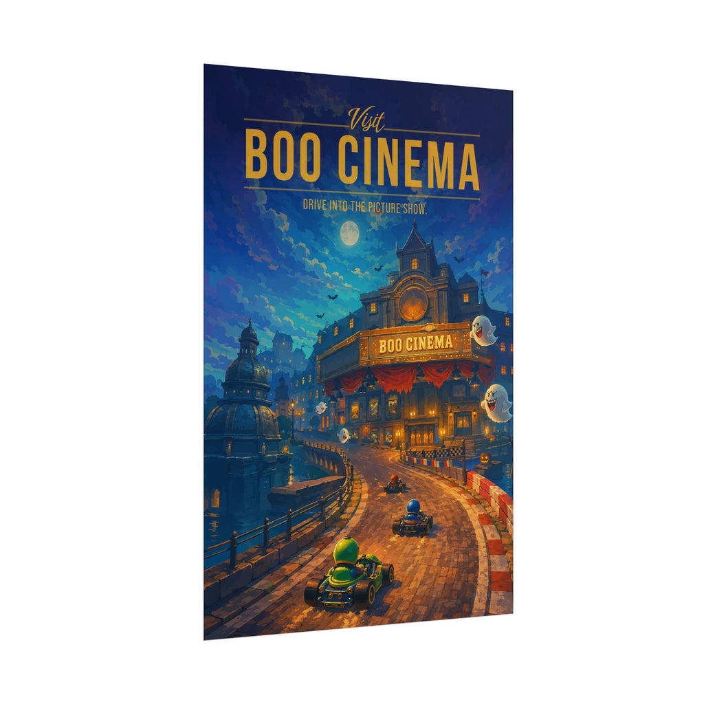 Boo Cinema Travel Poster