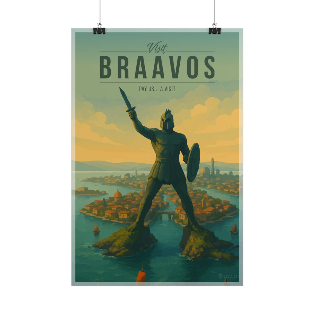 Braavos Travel Poster