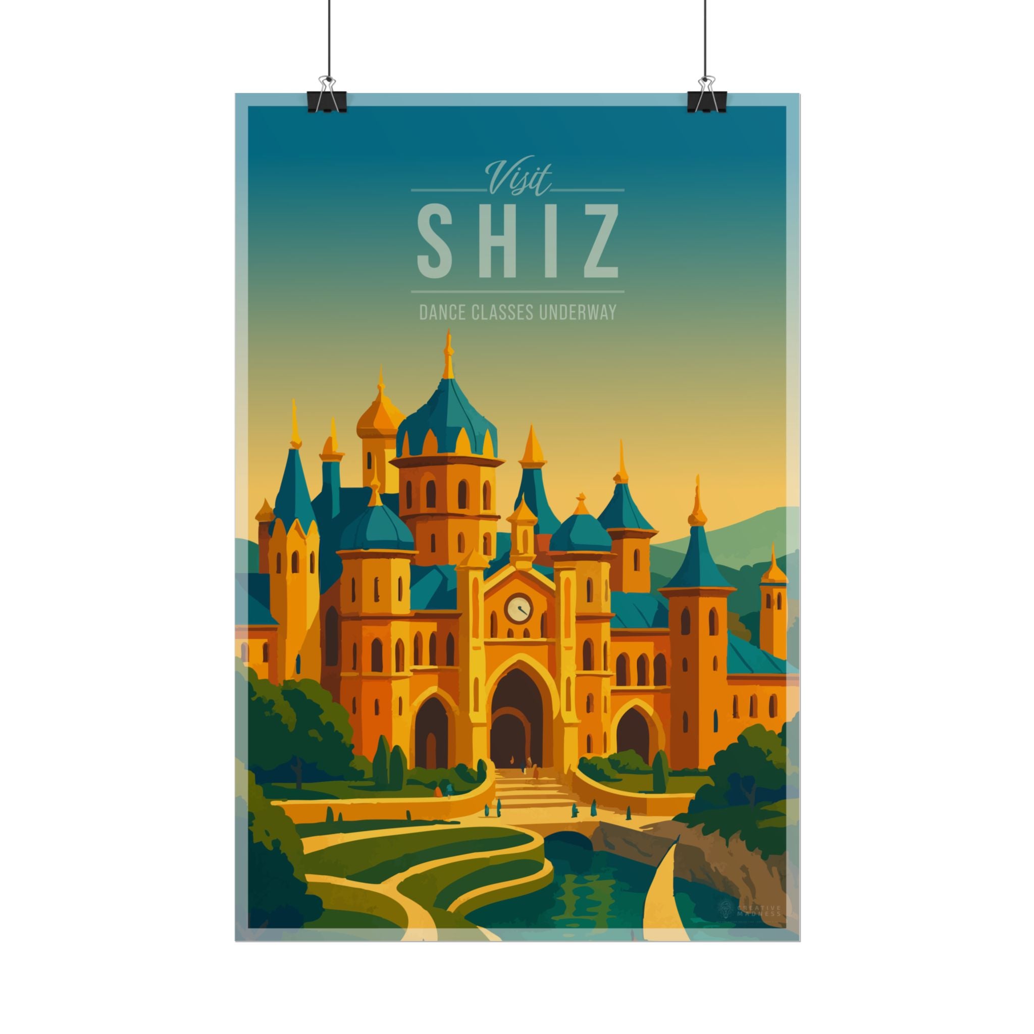 Shiz Travel Poster