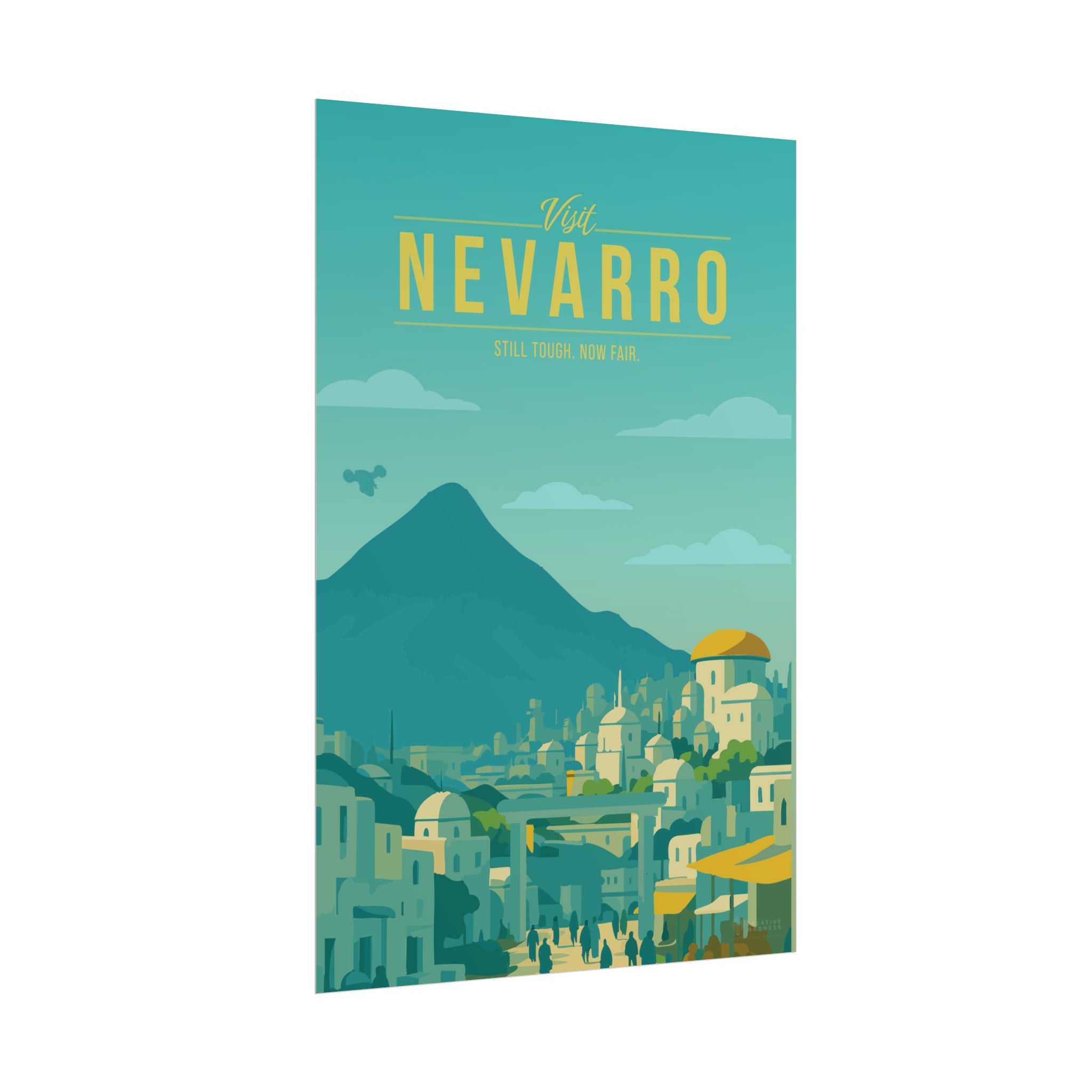Nevarro Travel Poster