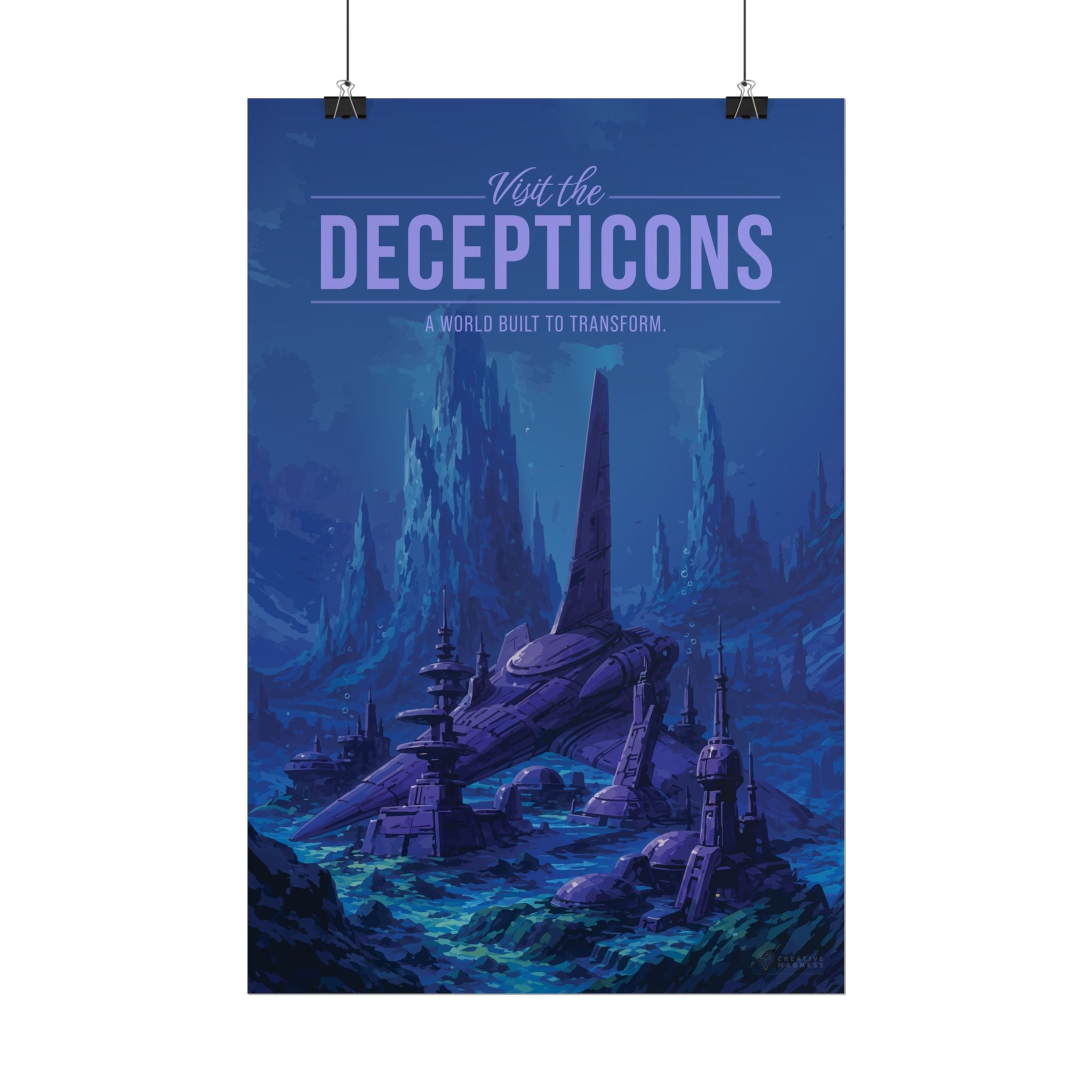 Decepticons Travel Poster