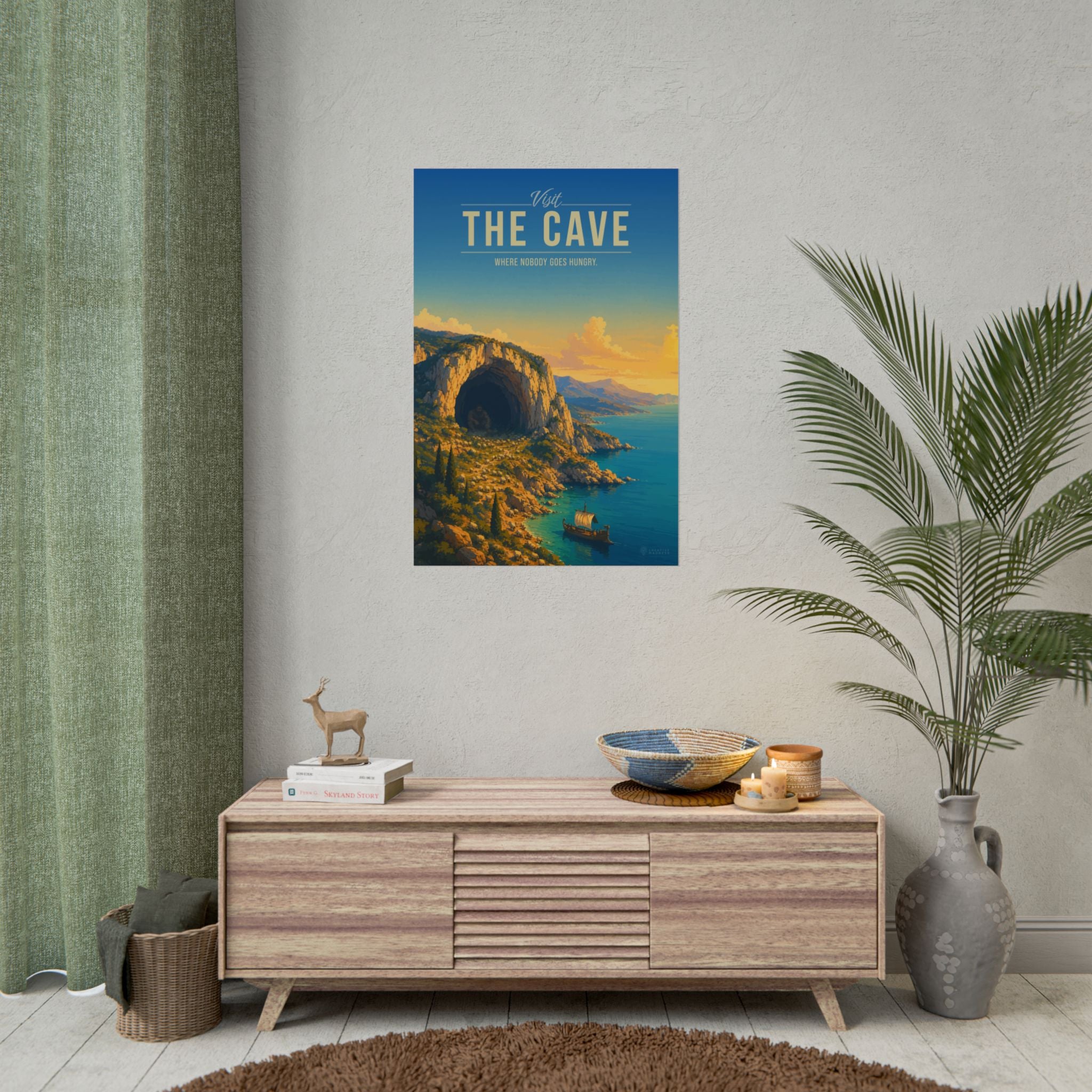 The Cave Travel Poster