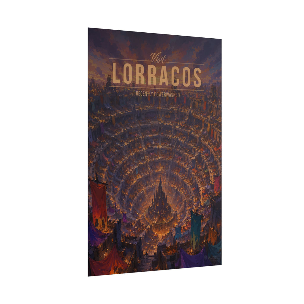 Lorracos Travel Poster