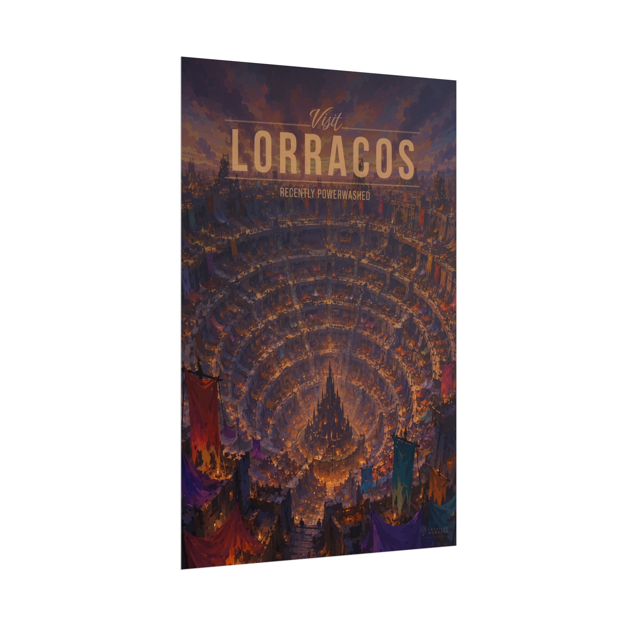 Lorracos Travel Poster