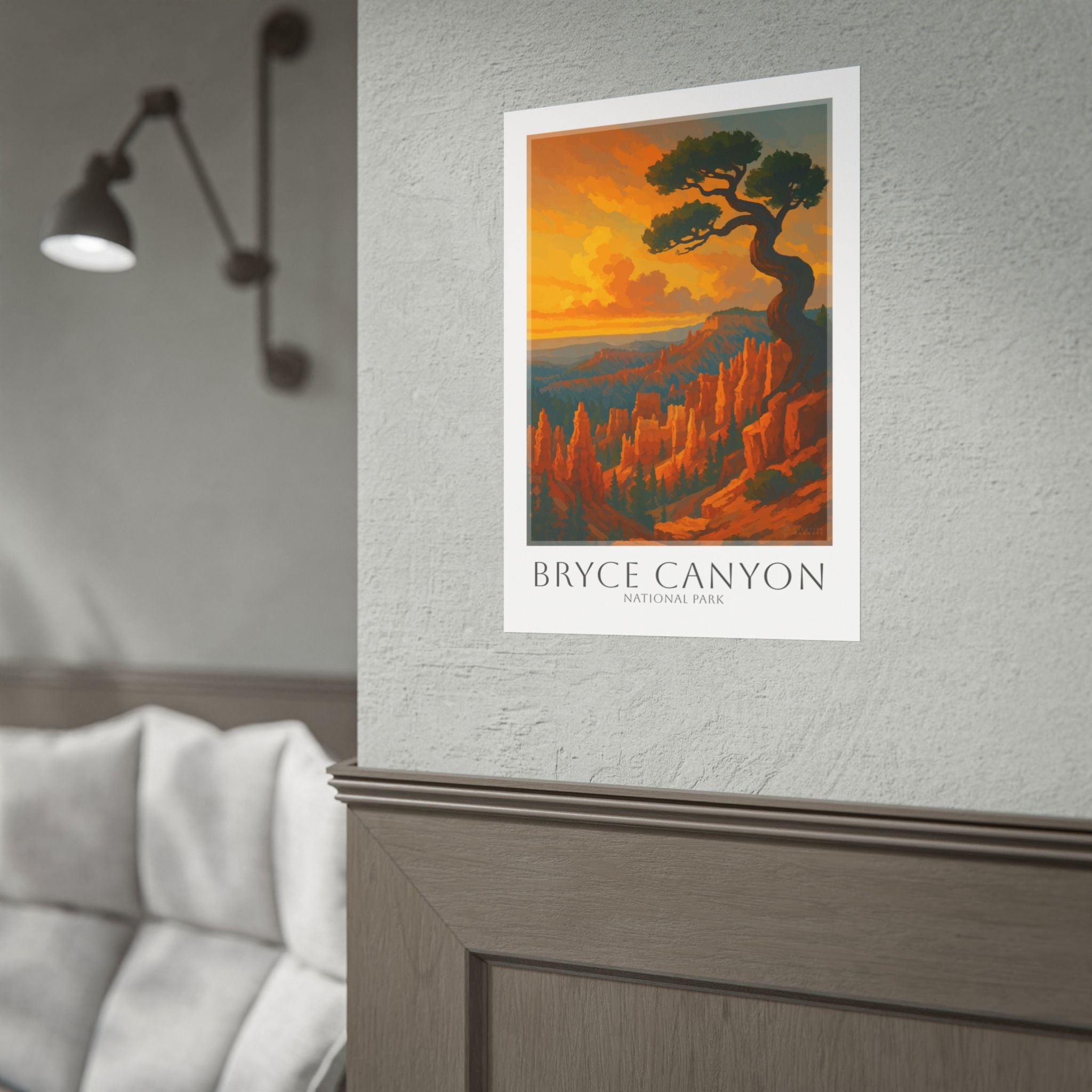 BRYCE CANYON * Travel Poster * National Park Wall Art