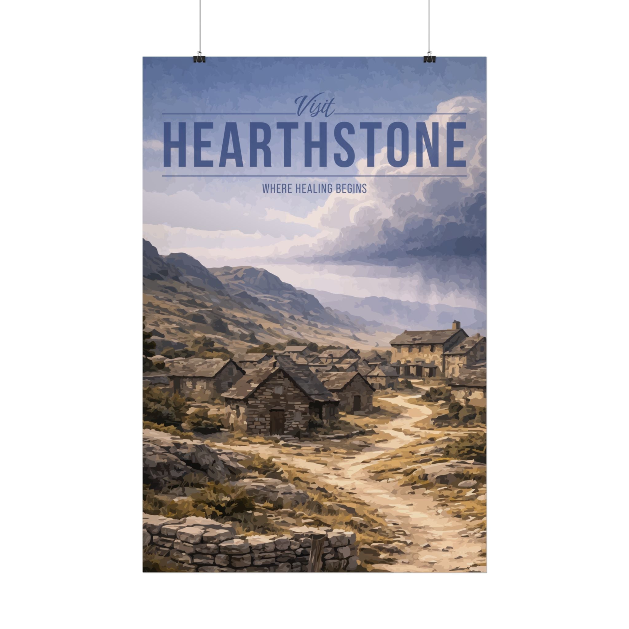 Hearthstone Travel Poster
