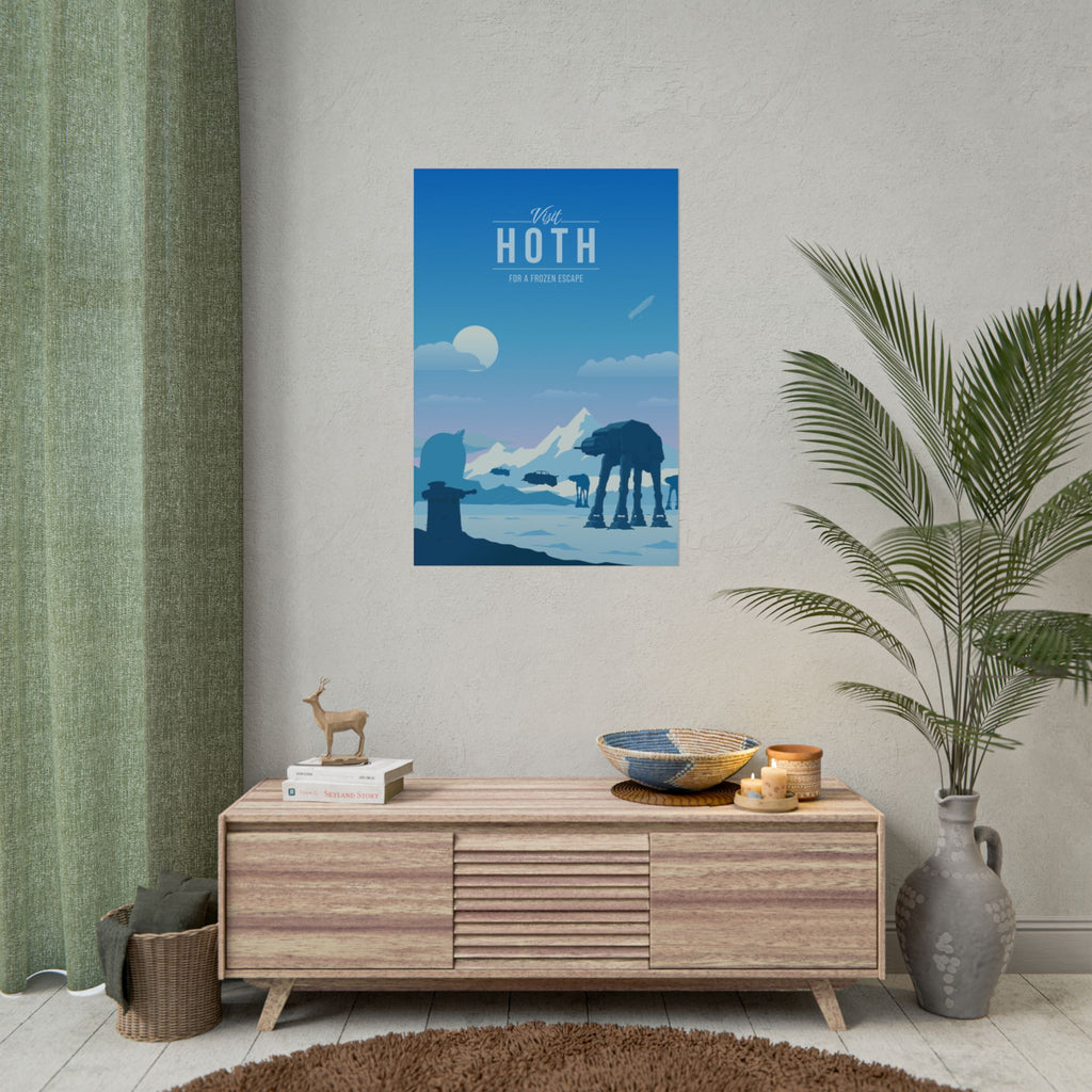 Hoth Travel Poster