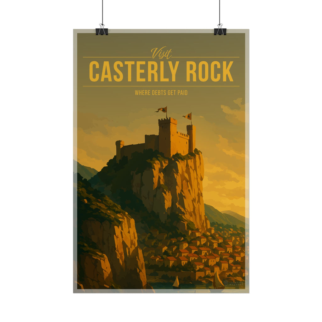 Casterly Rock Travel Poster