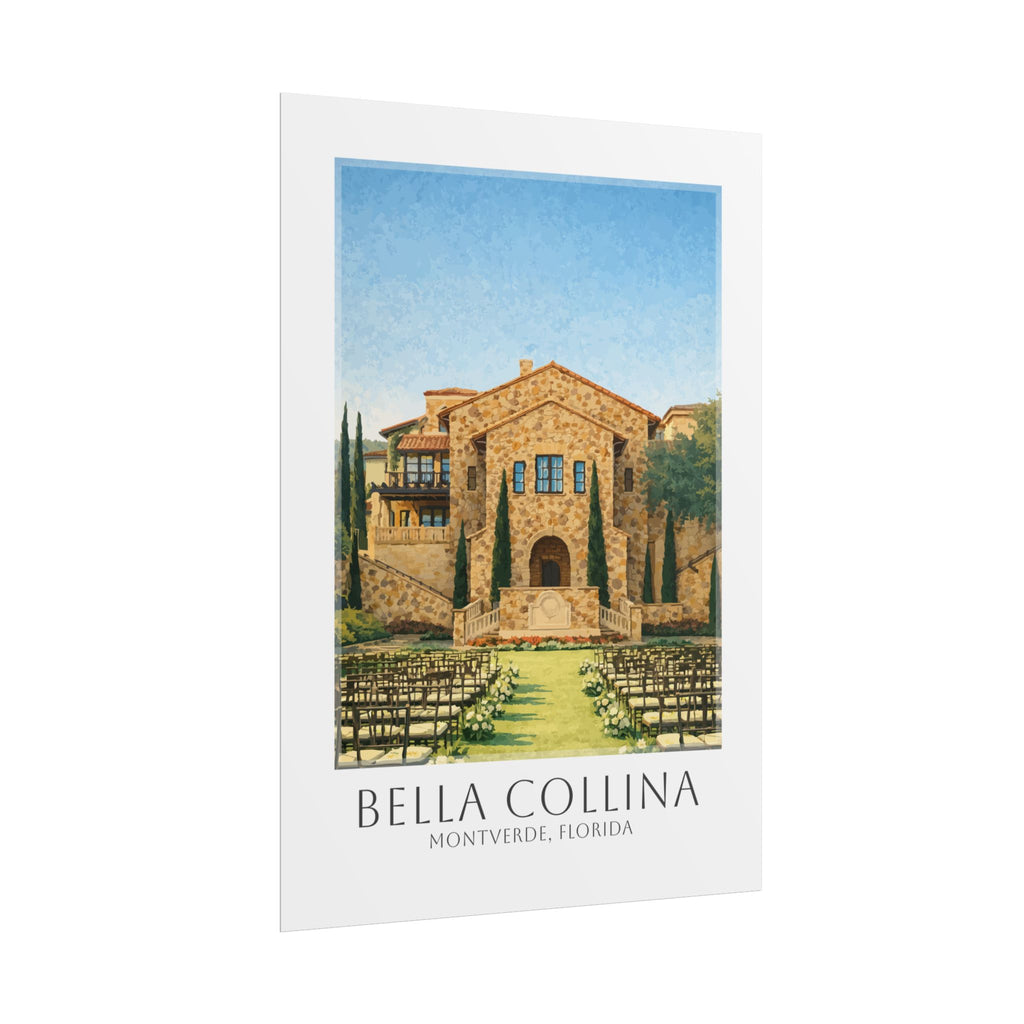 Bella Collina Travel Poster