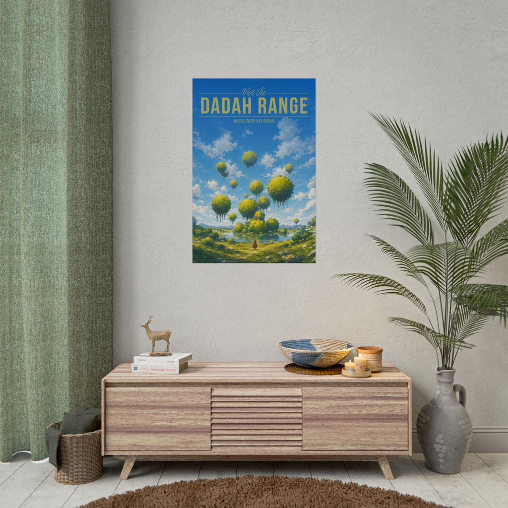 Dadah Range Travel Poster