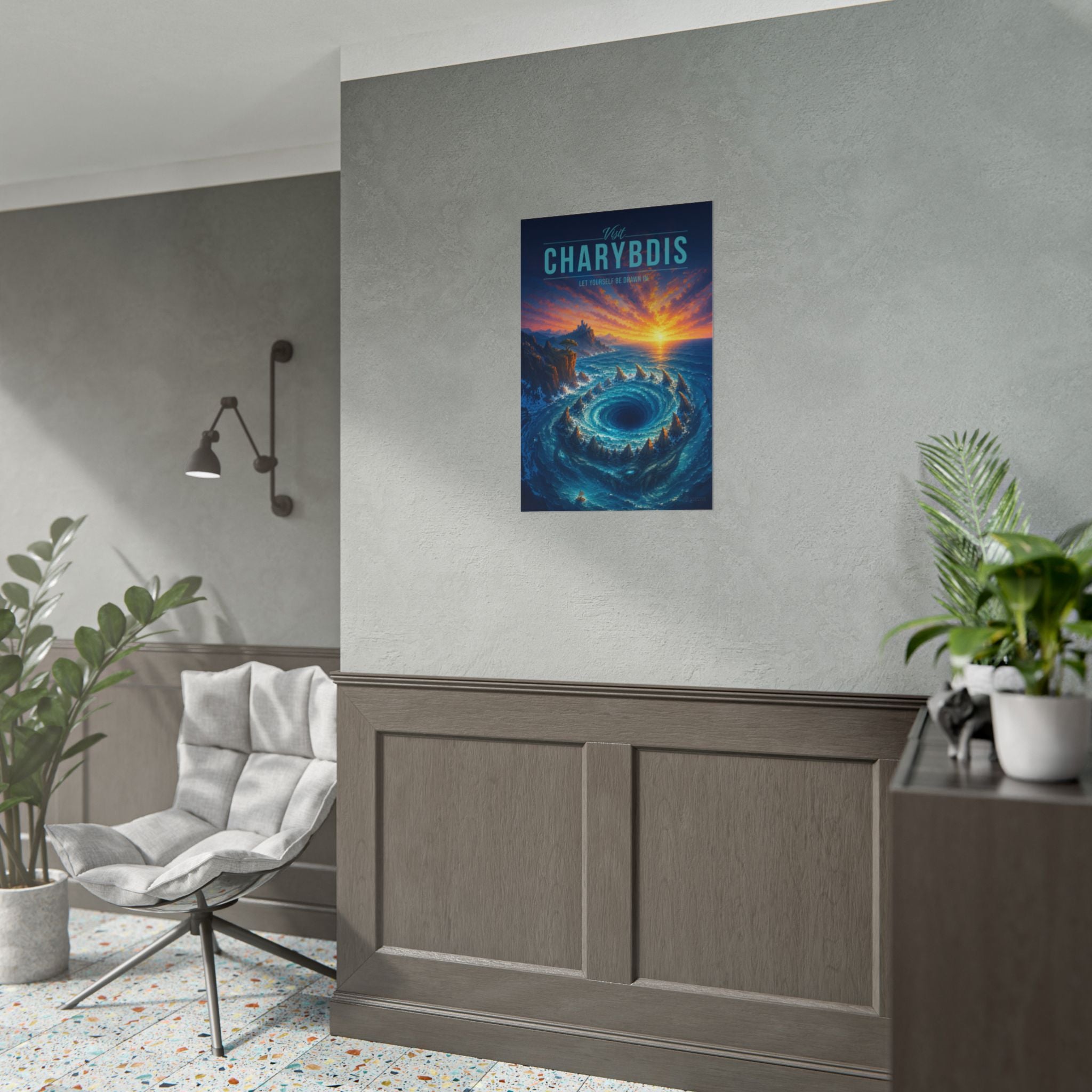 Charybdis Travel Poster