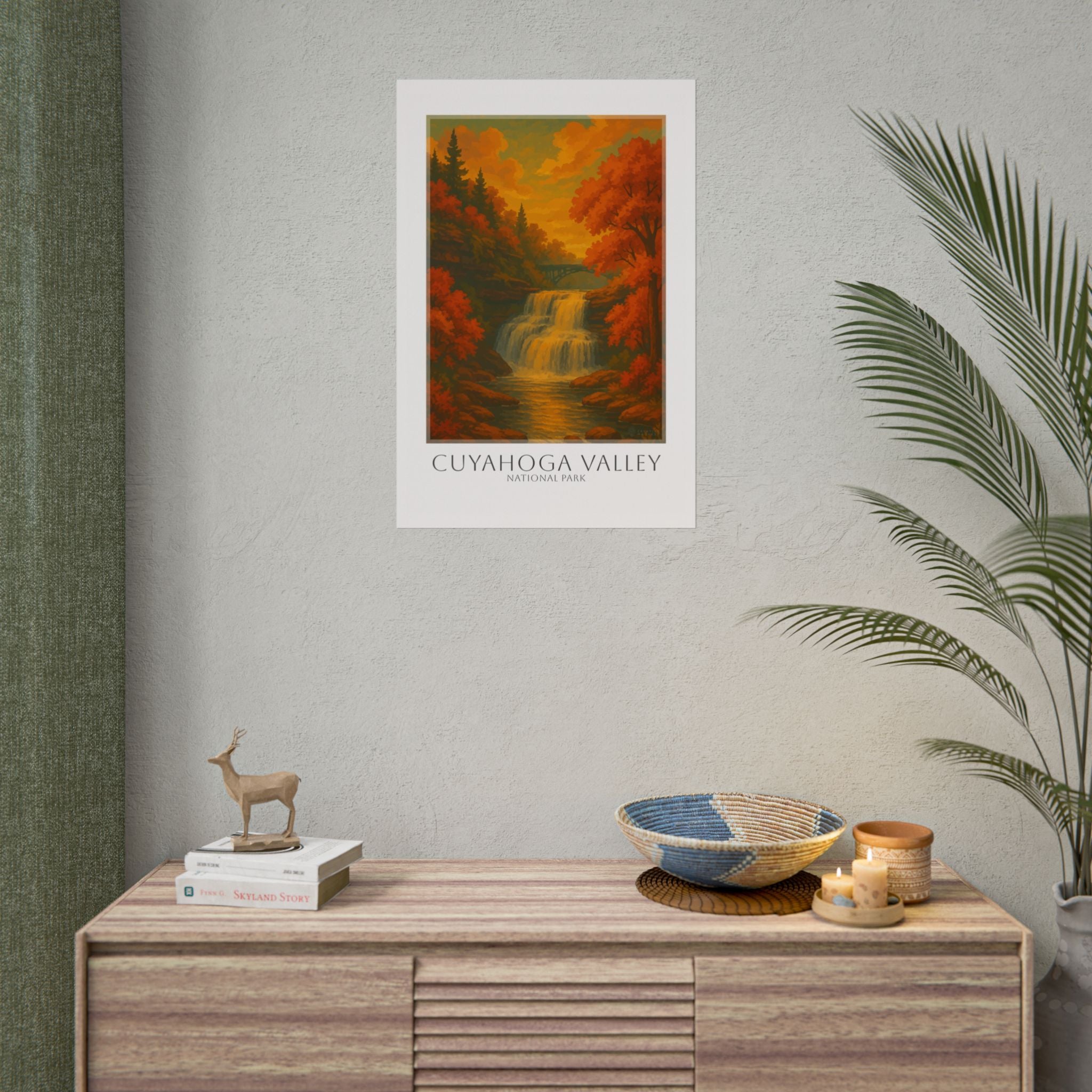 CUYAHOGA VALLEY  * Travel Poster * National Park Wall Art