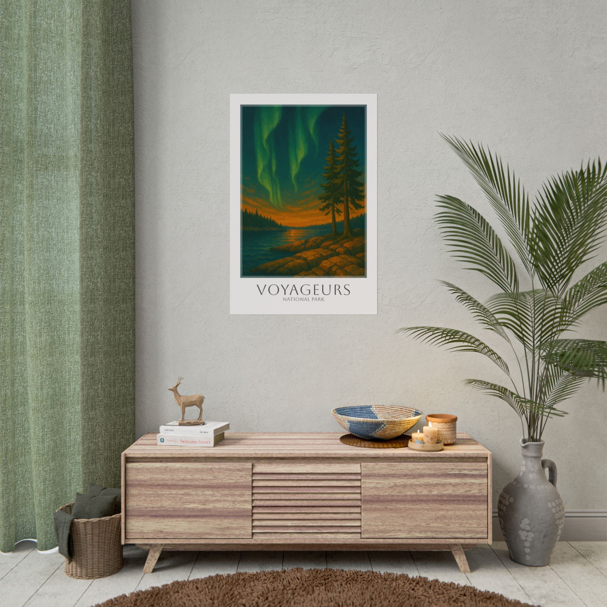 VOYAGEURS  * Travel Poster * National Park Wall Art