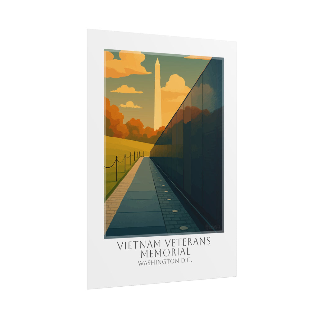 Vietnam Veterans Memorial Travel Poster