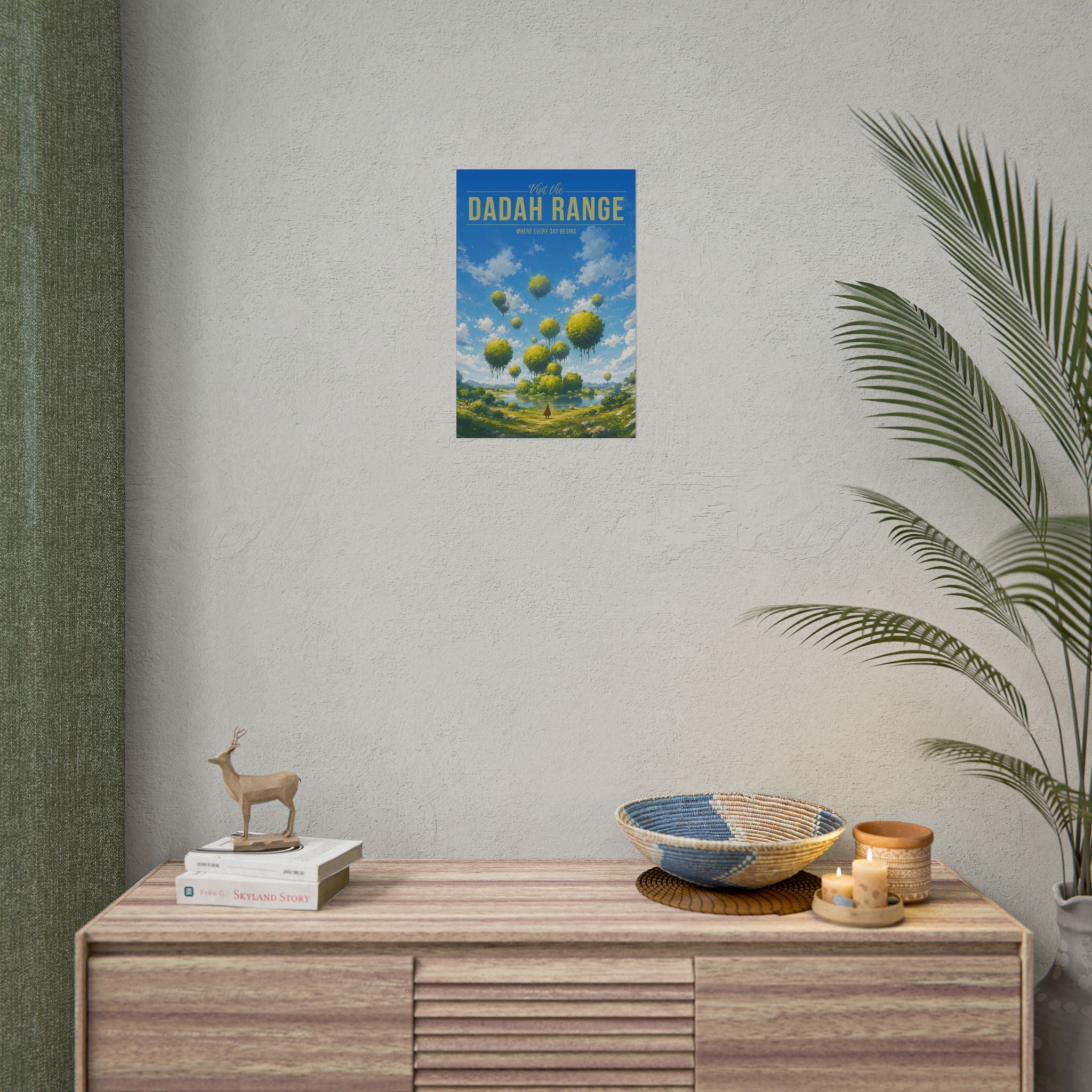 Dadah Range Travel Poster