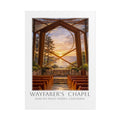 Wayfarers Chapel Travel Poster