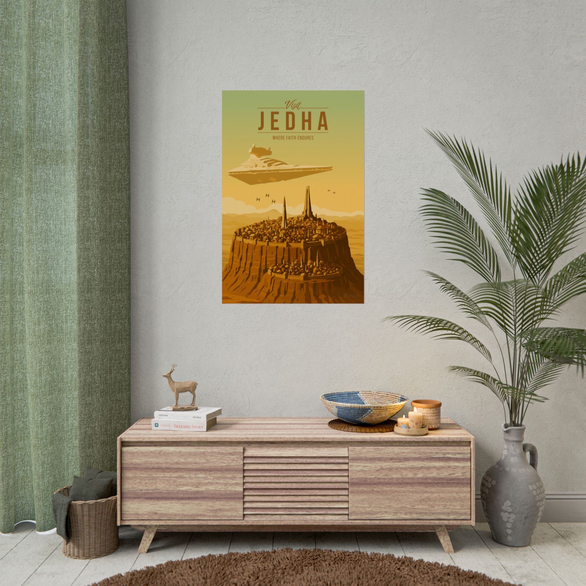 Jedha Travel Poster