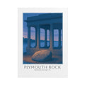 Plymouth Rock Travel Poster