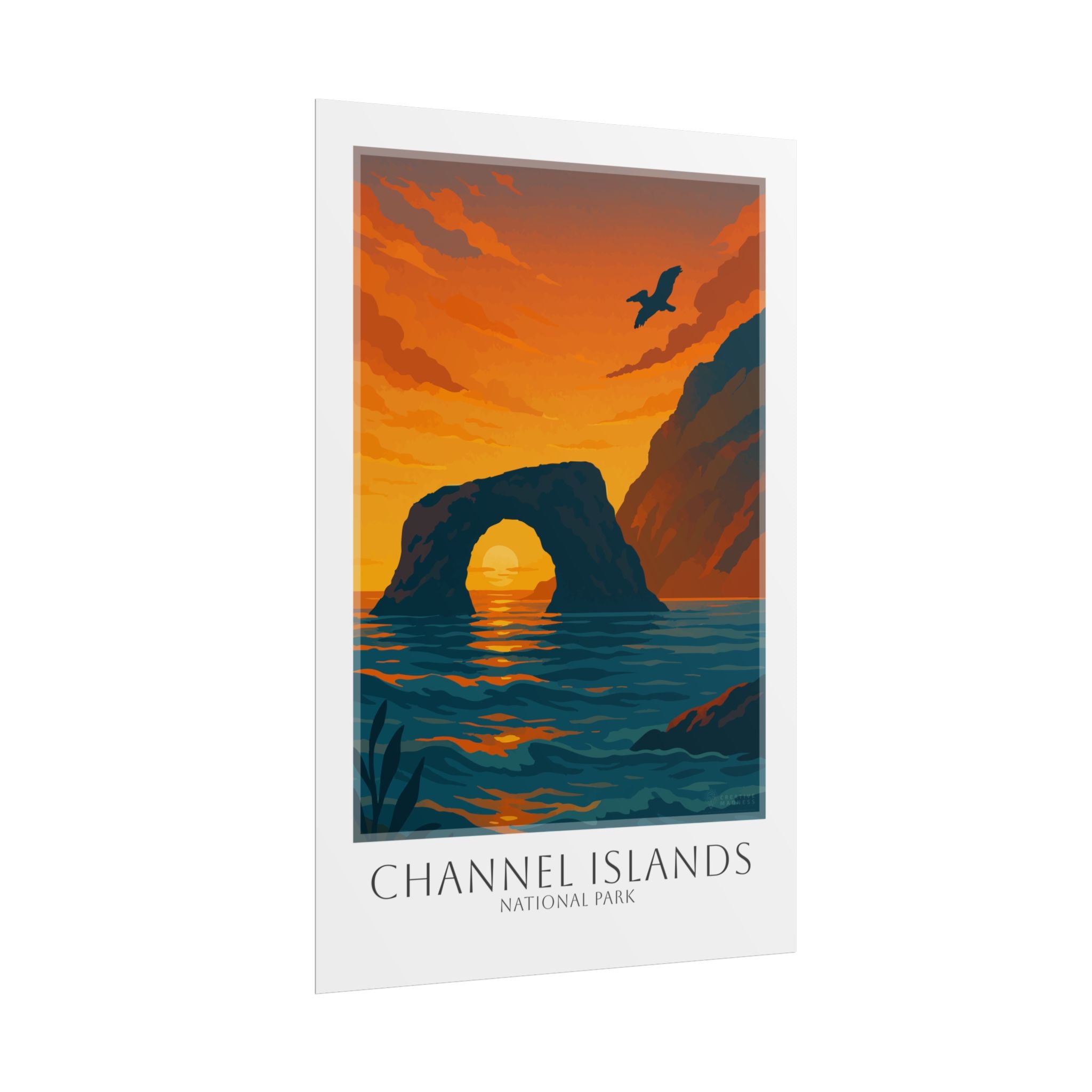 CHANNEL ISLANDS * Travel Poster * National Park Wall Art