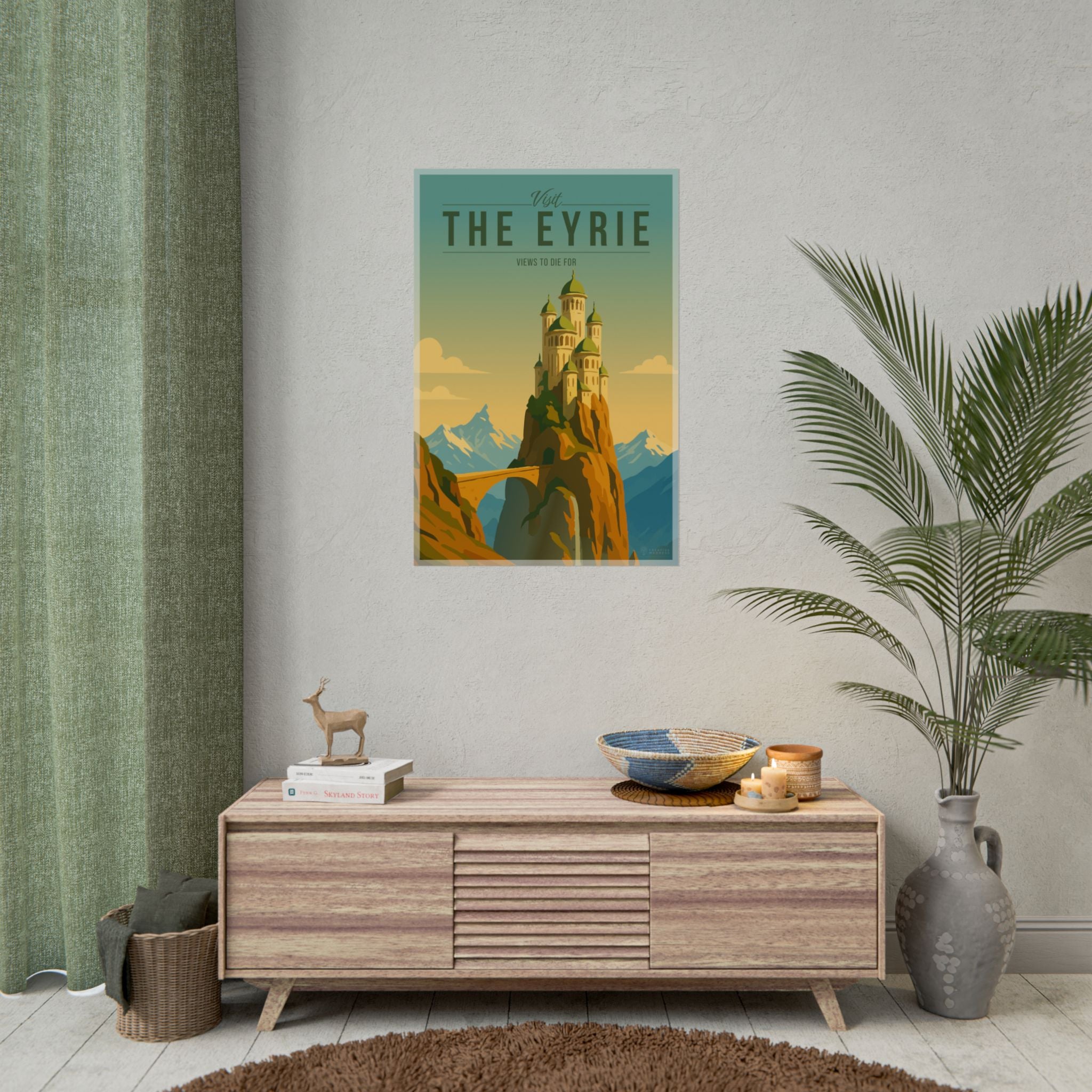 The Eyrie Travel Poster