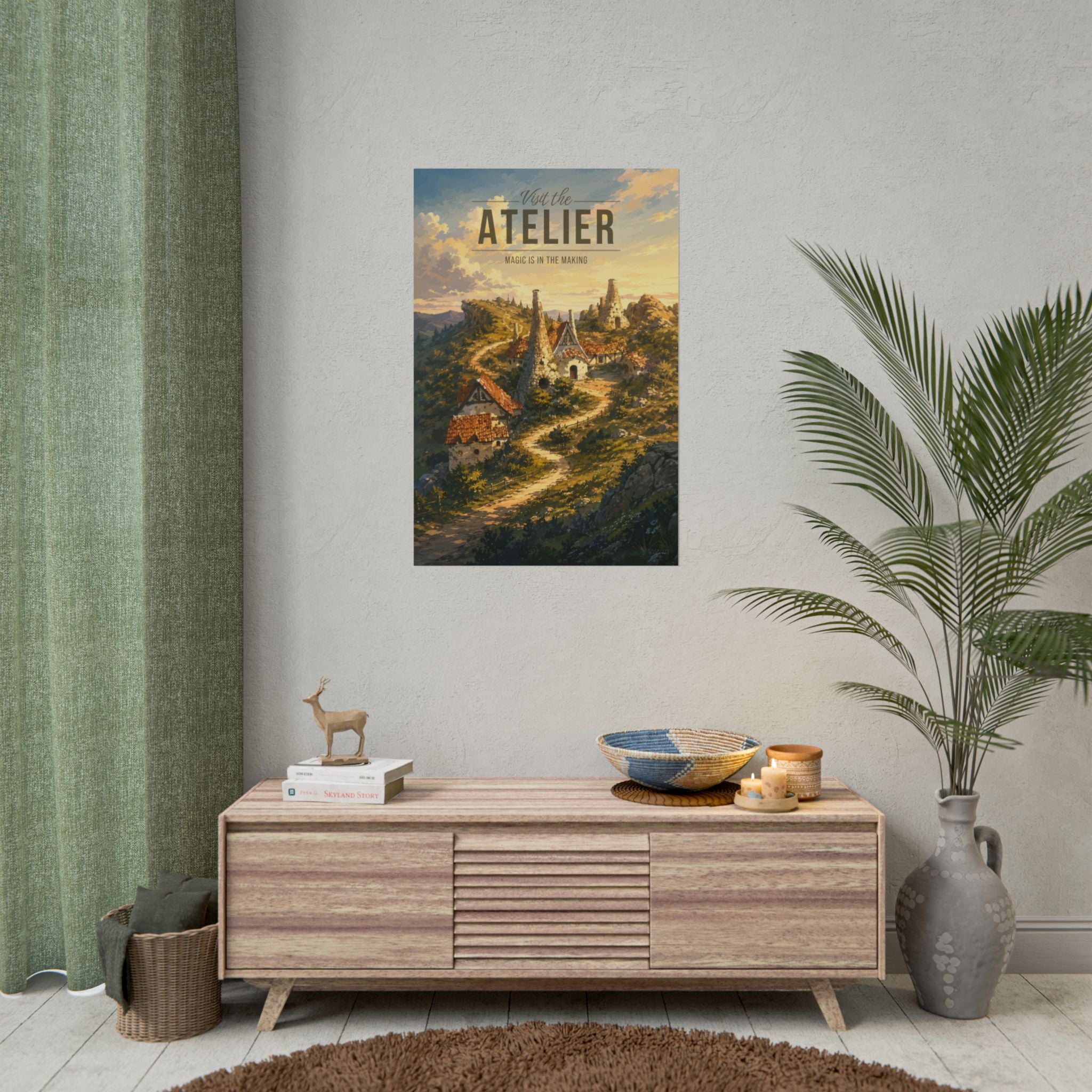 Atelier Travel Poster