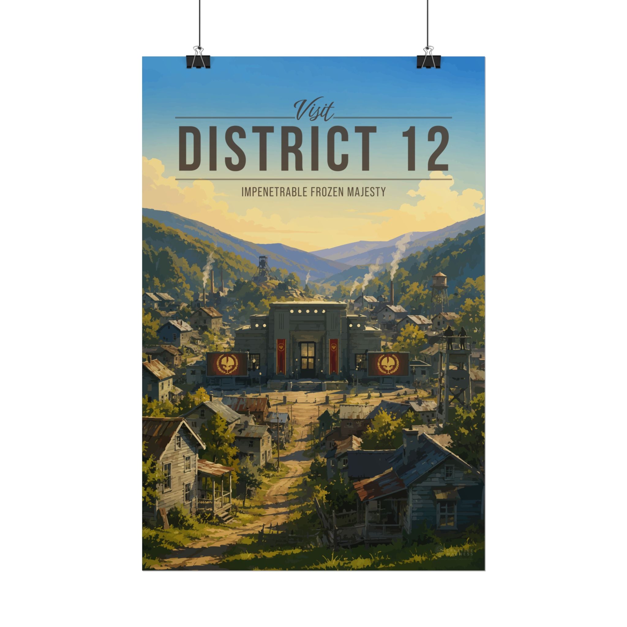 District 12 Travel Poster