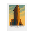Flatiron Building Travel Poster