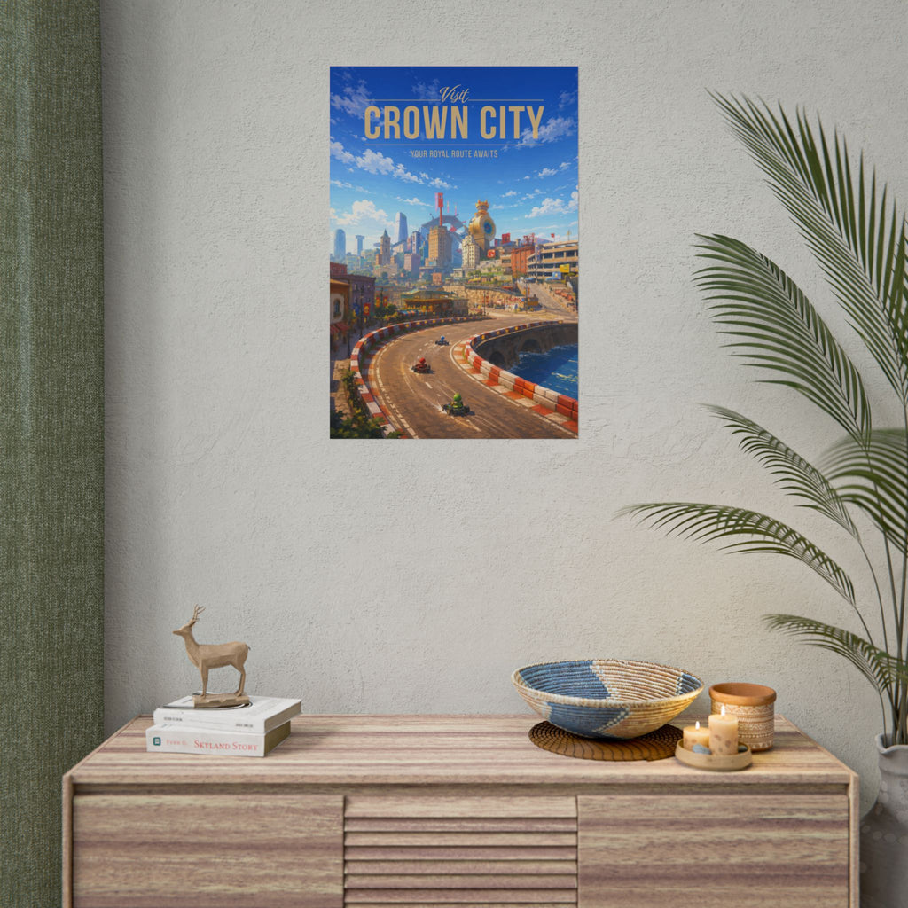 Crown City Travel Poster
