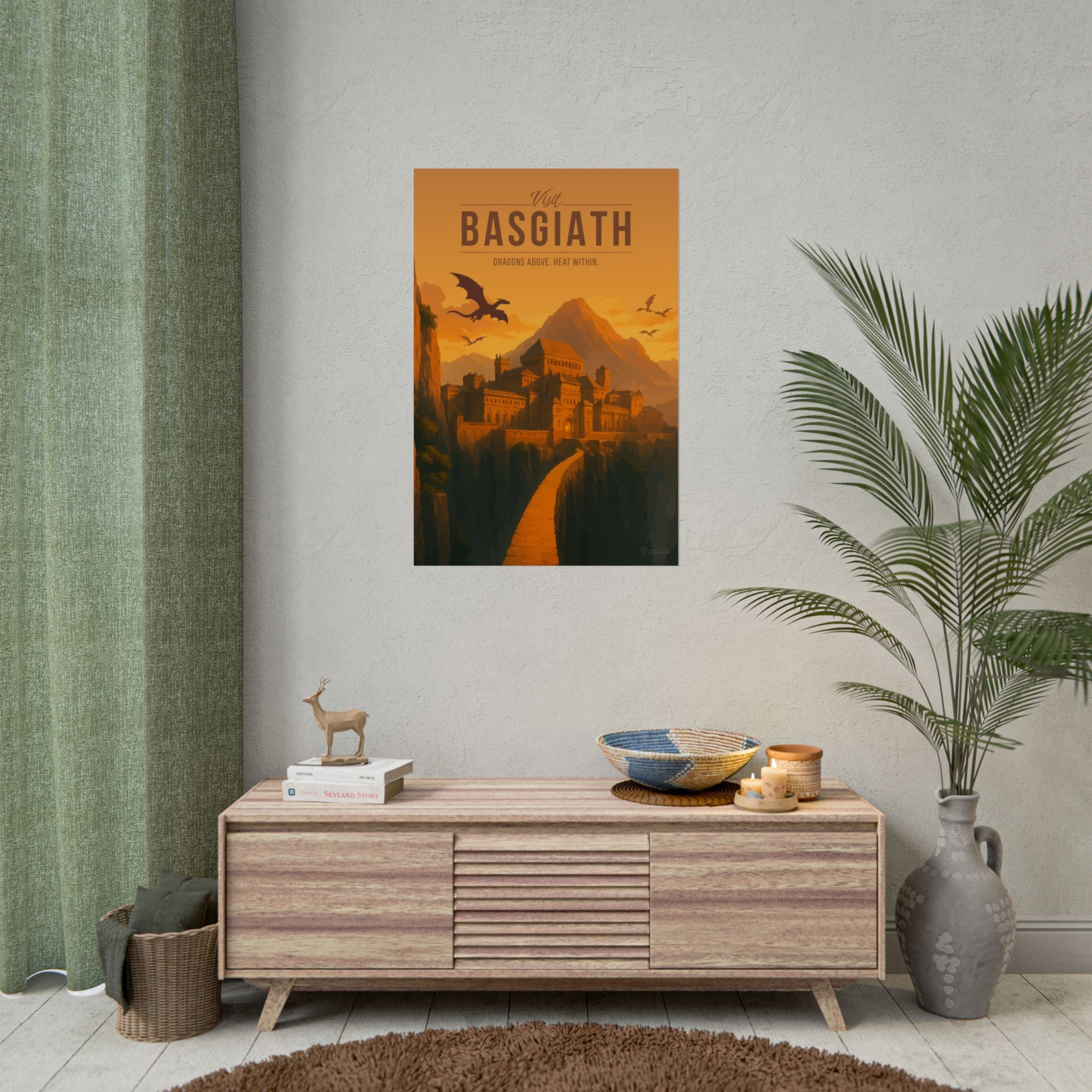 Basgiath Travel Poster